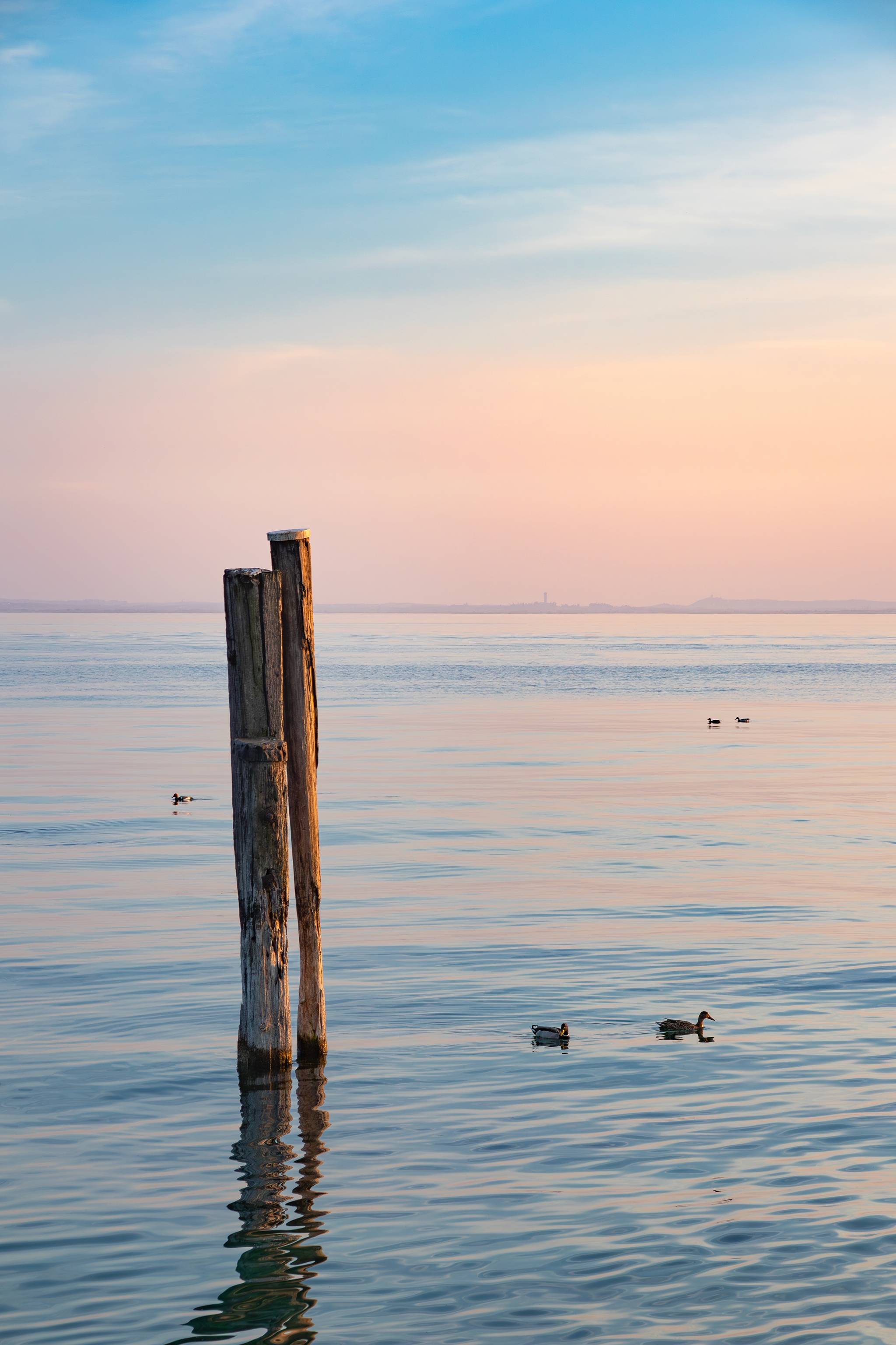 sunset in sirmione