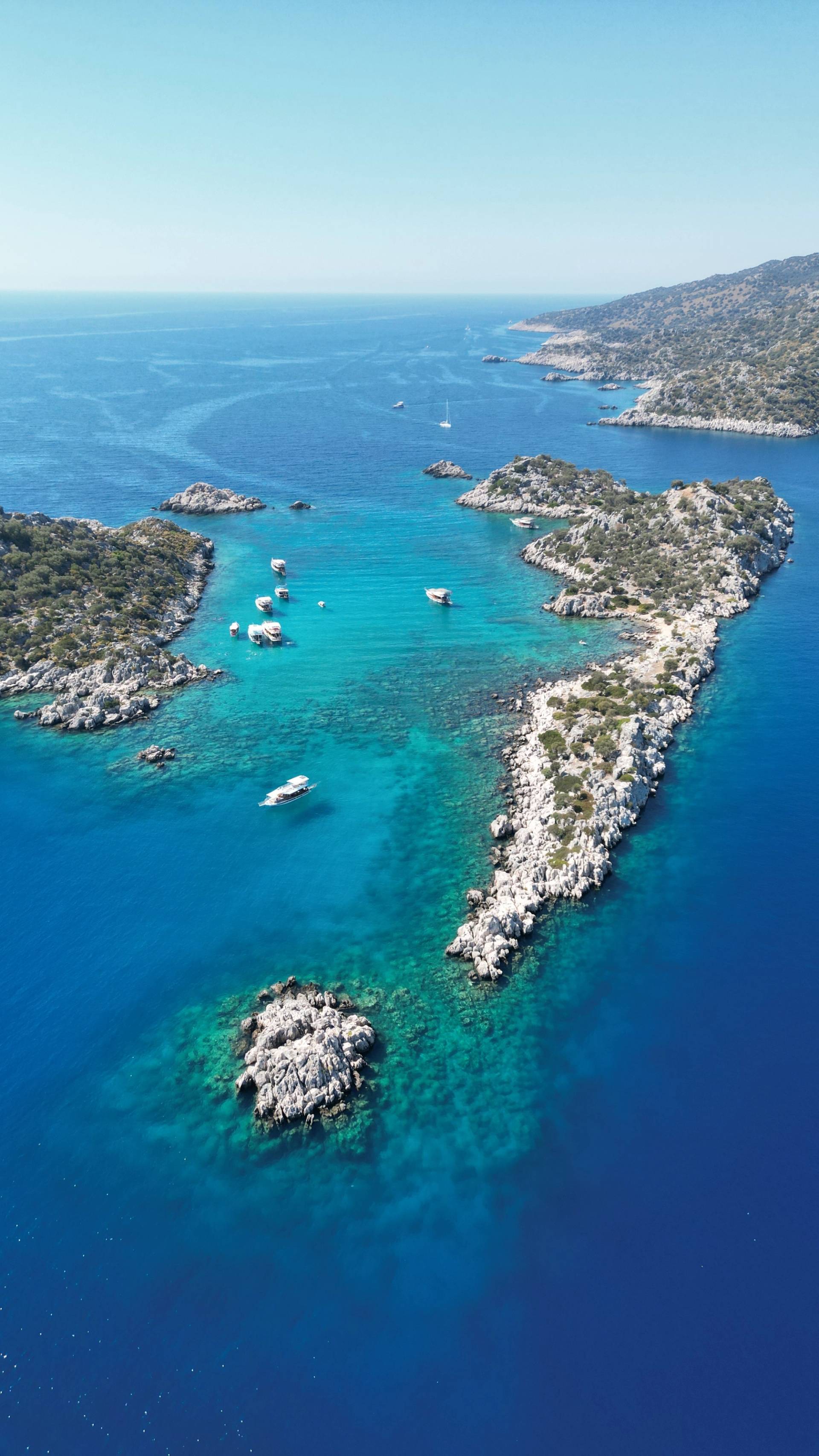 panoramic view of kekova island