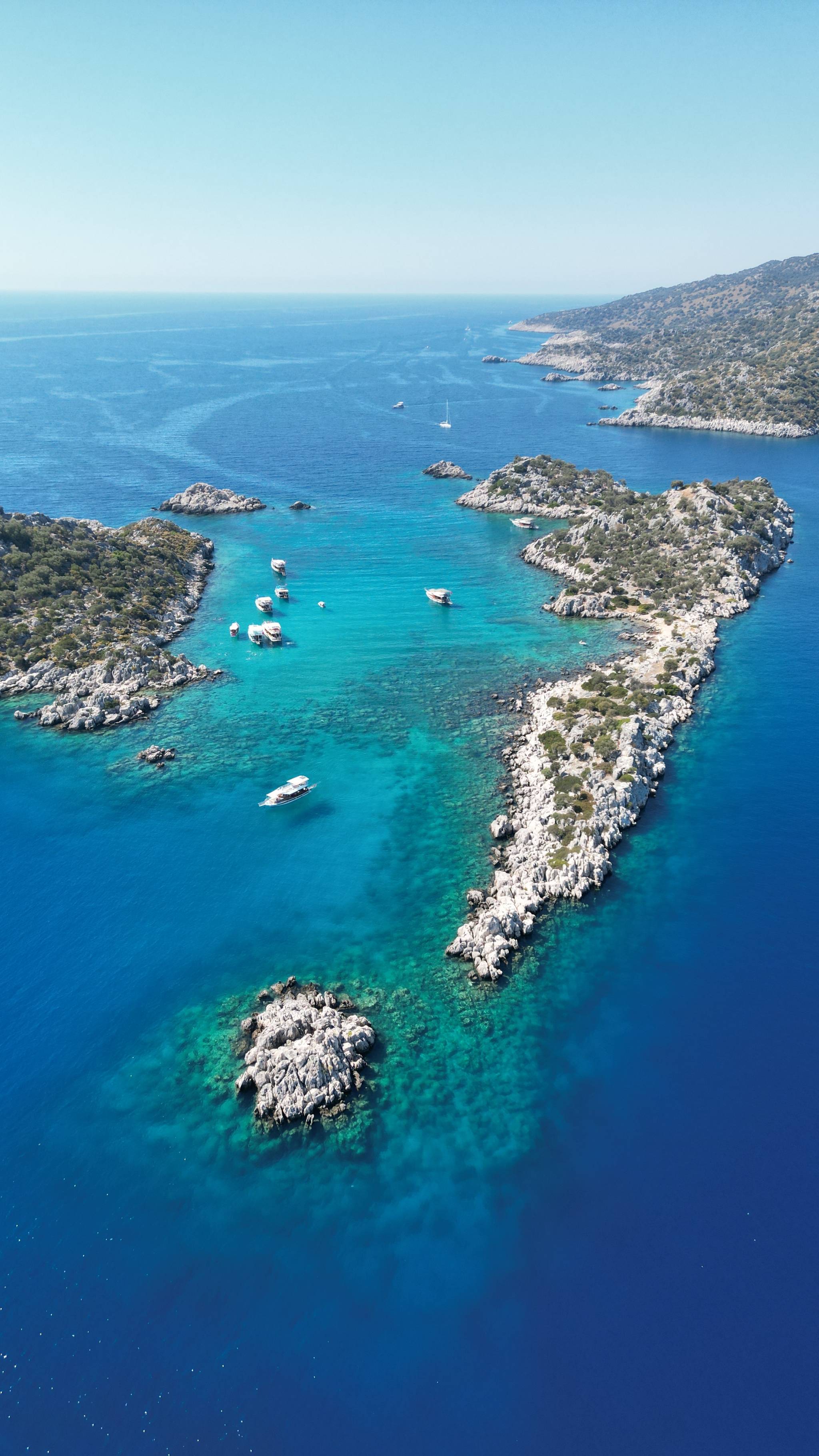 vista panoramica isola kekova