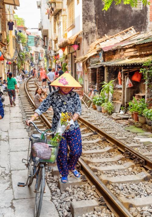 typical Hanoi street