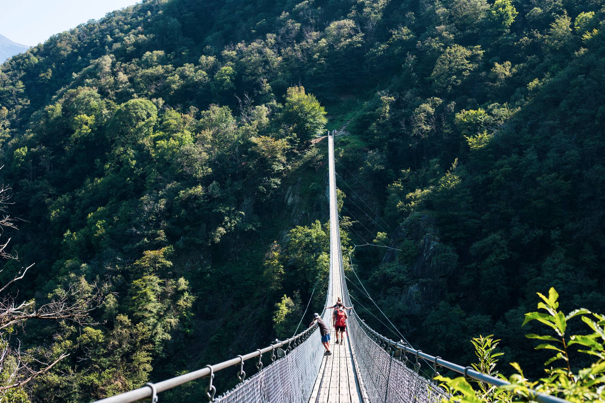 ponte tibetano di claviere