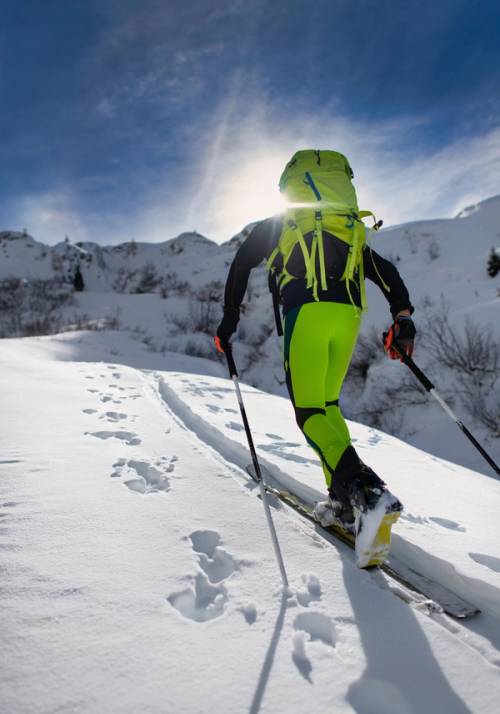 sci di fondo sulle dolomiti canazei