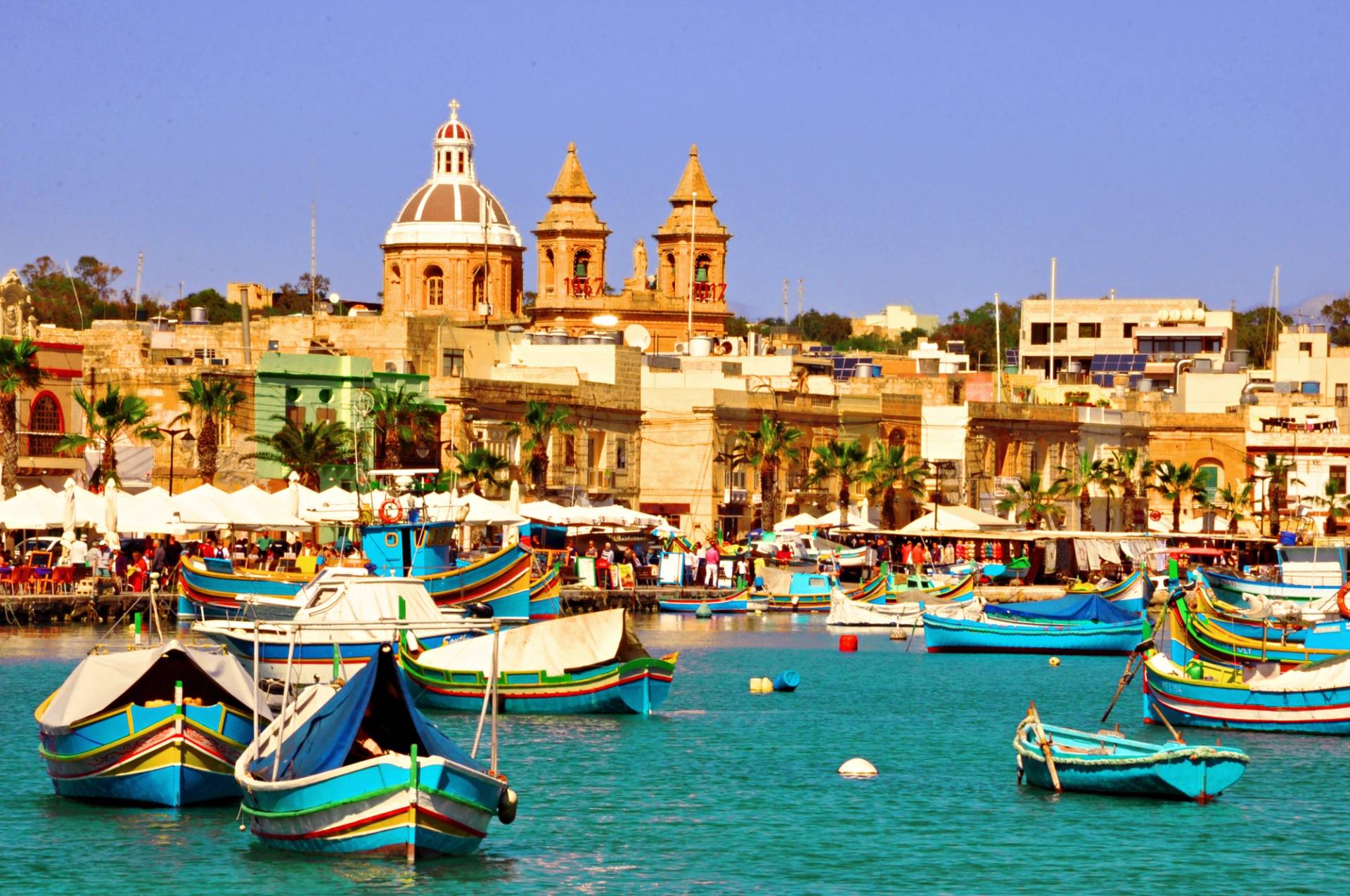 città portuale di marsaxlokk