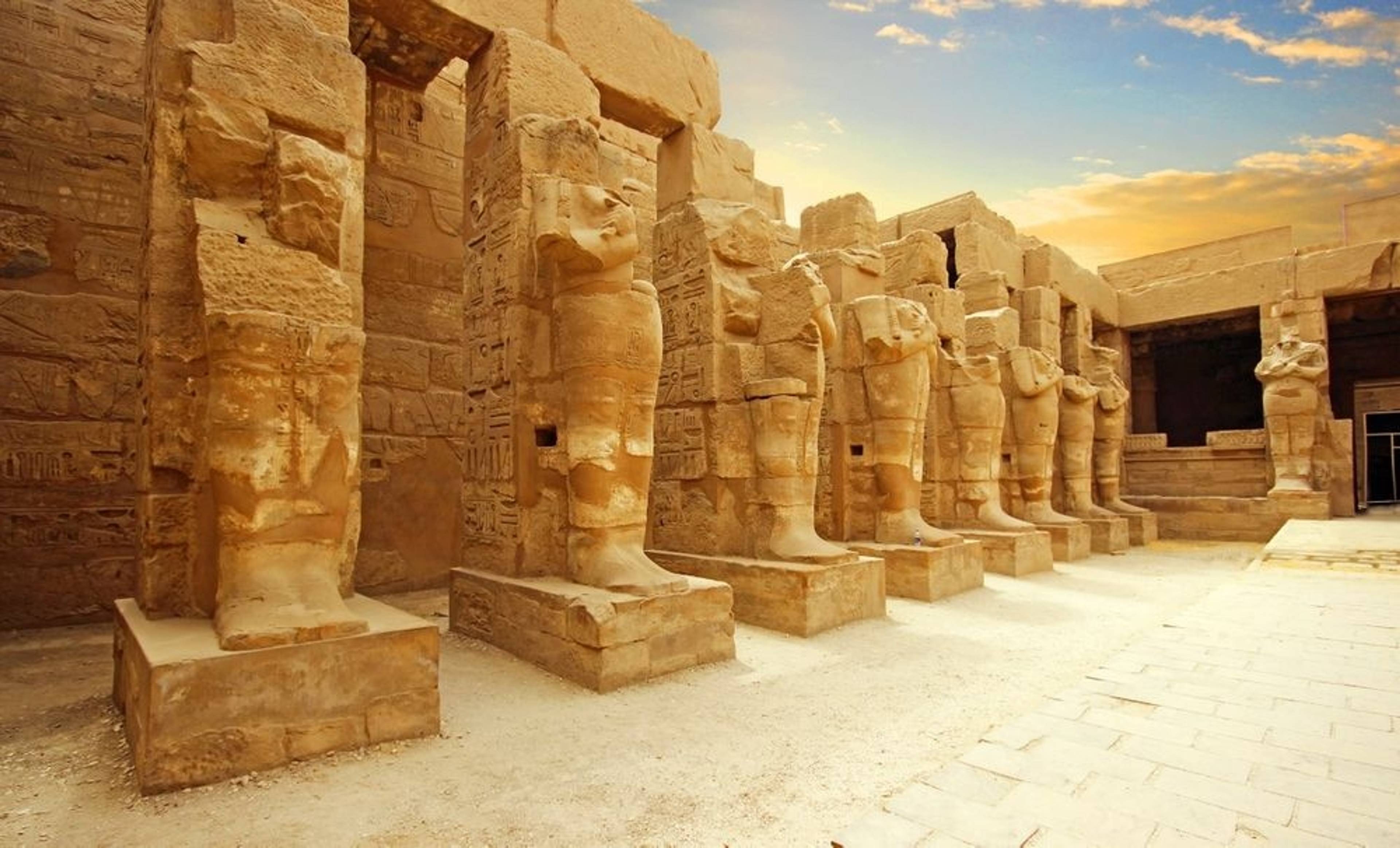 Antico complesso museale egizio
