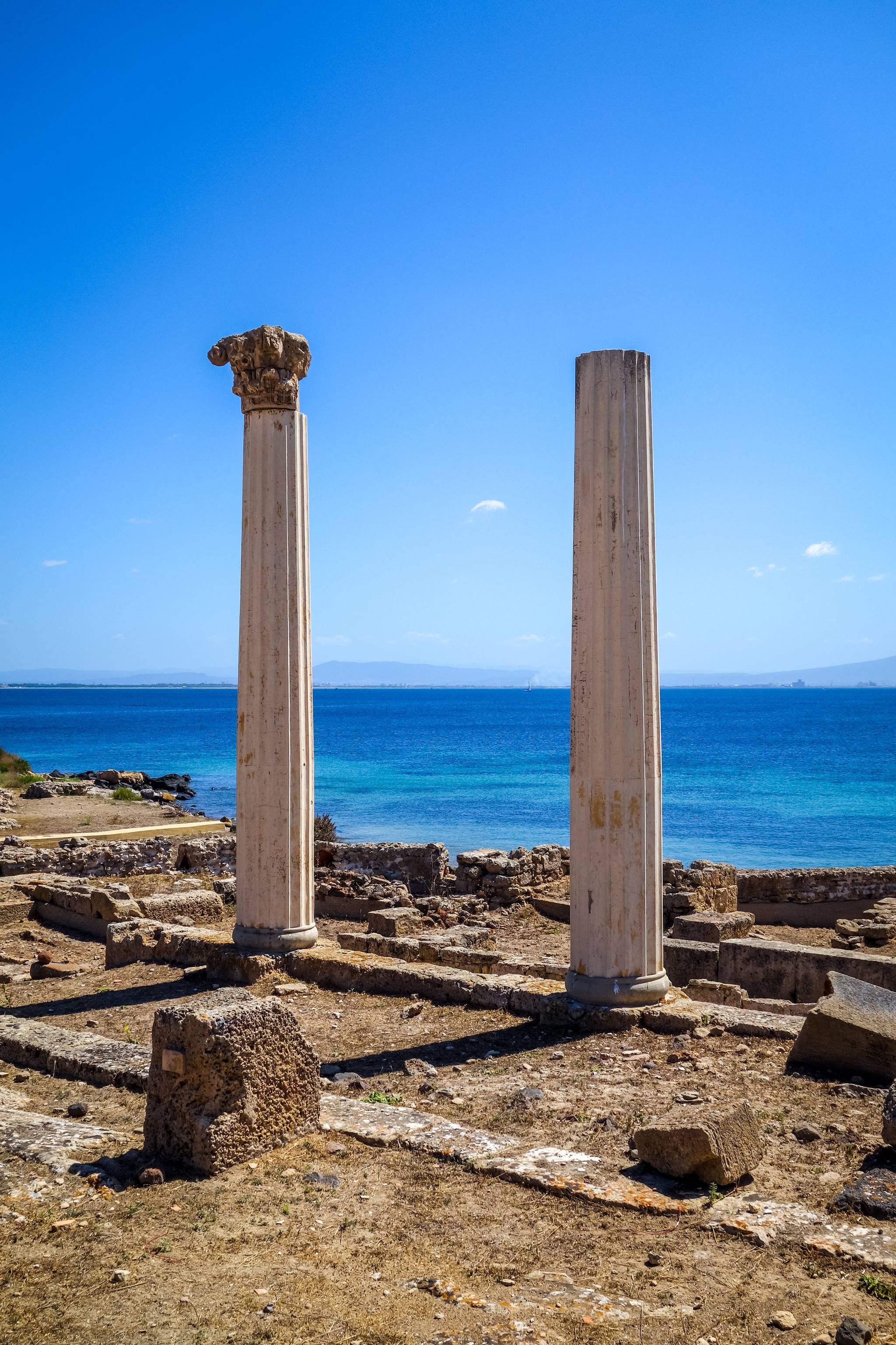 ruins in tharros