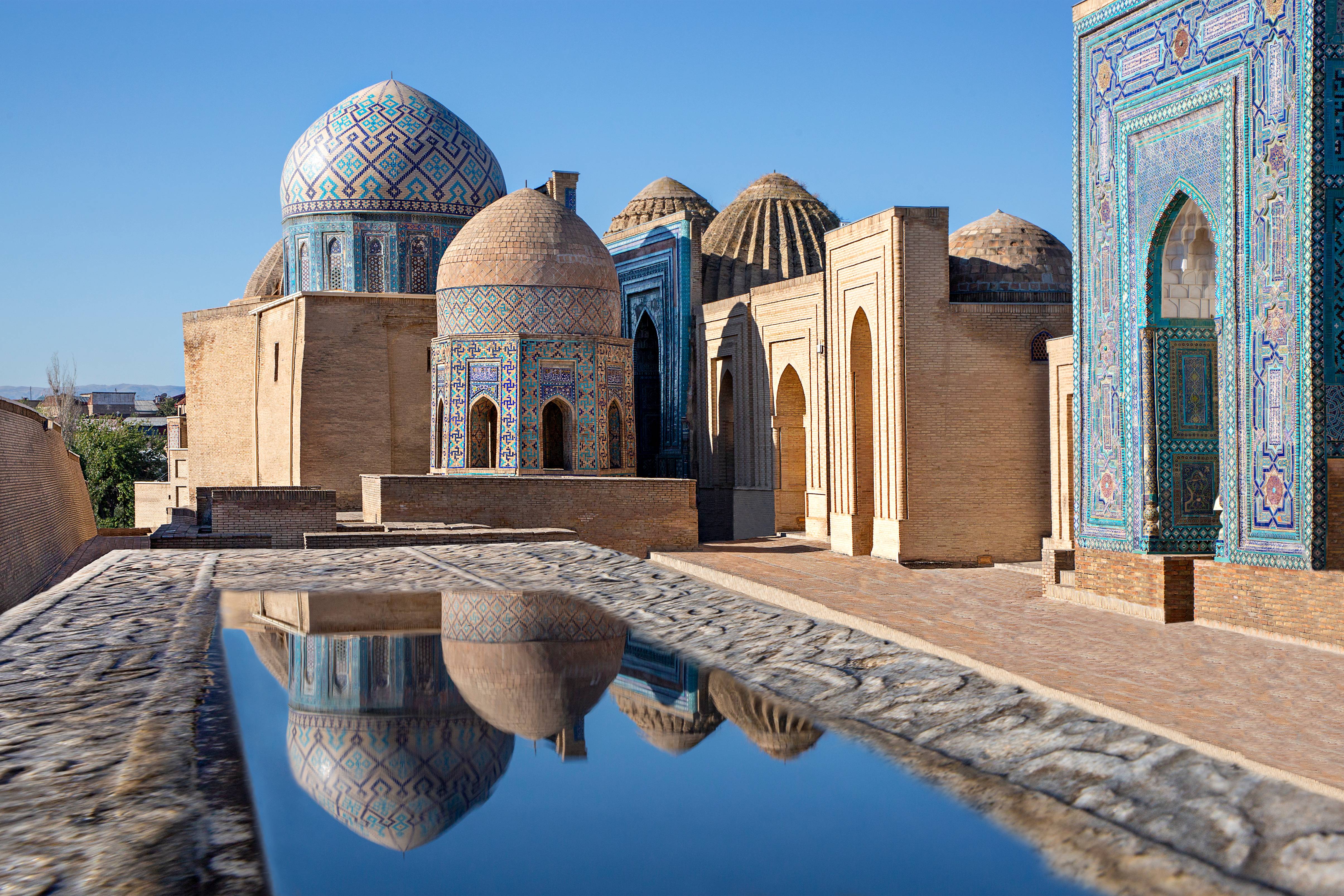 monumenti azzurri uzbekistan