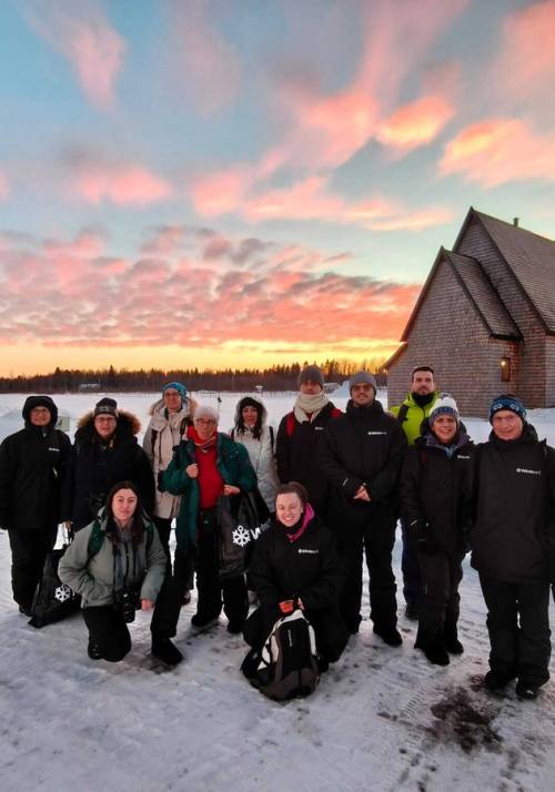 gruppo esclusivo in lapponia finlandense