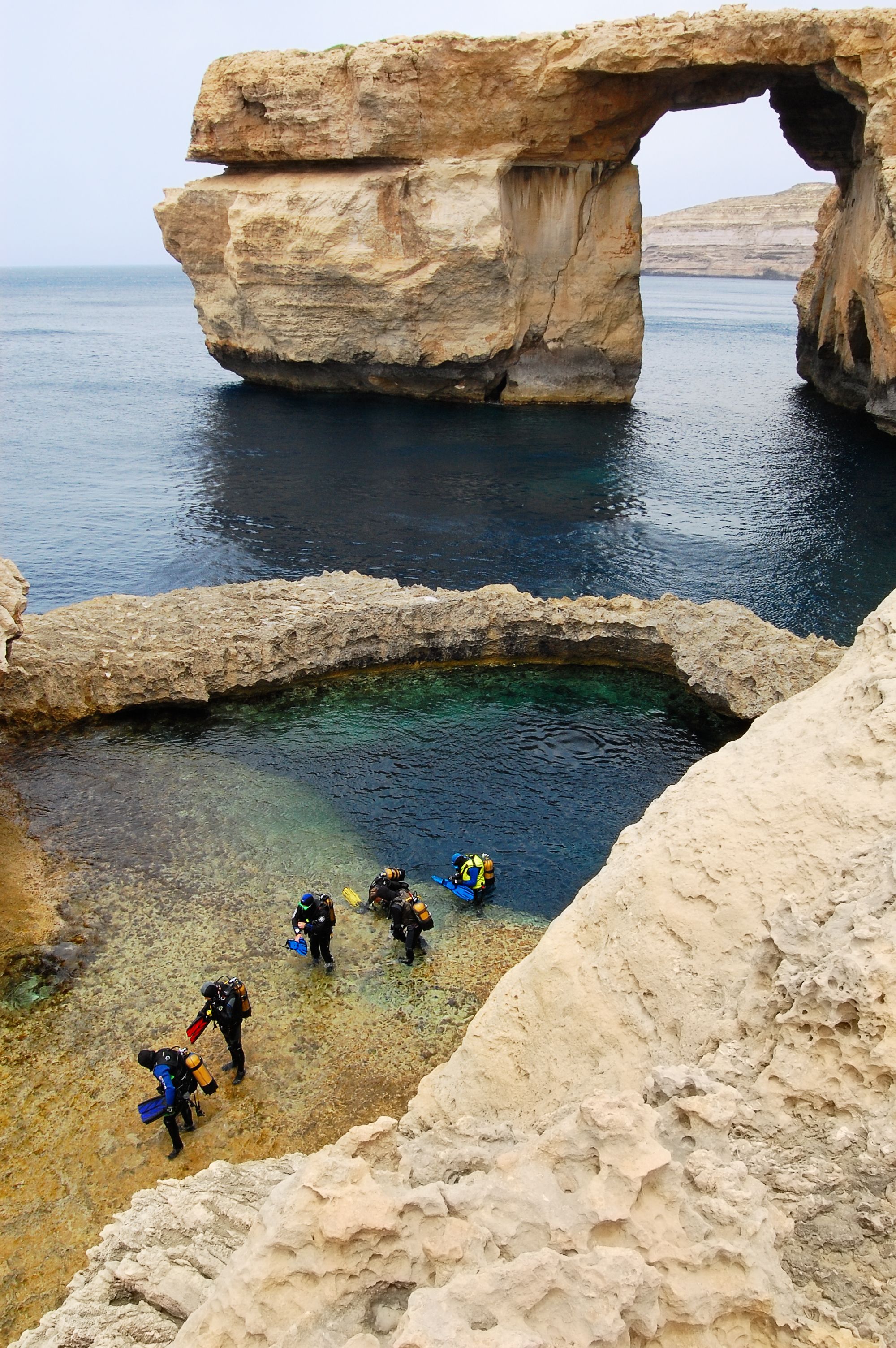 diving in Gozo