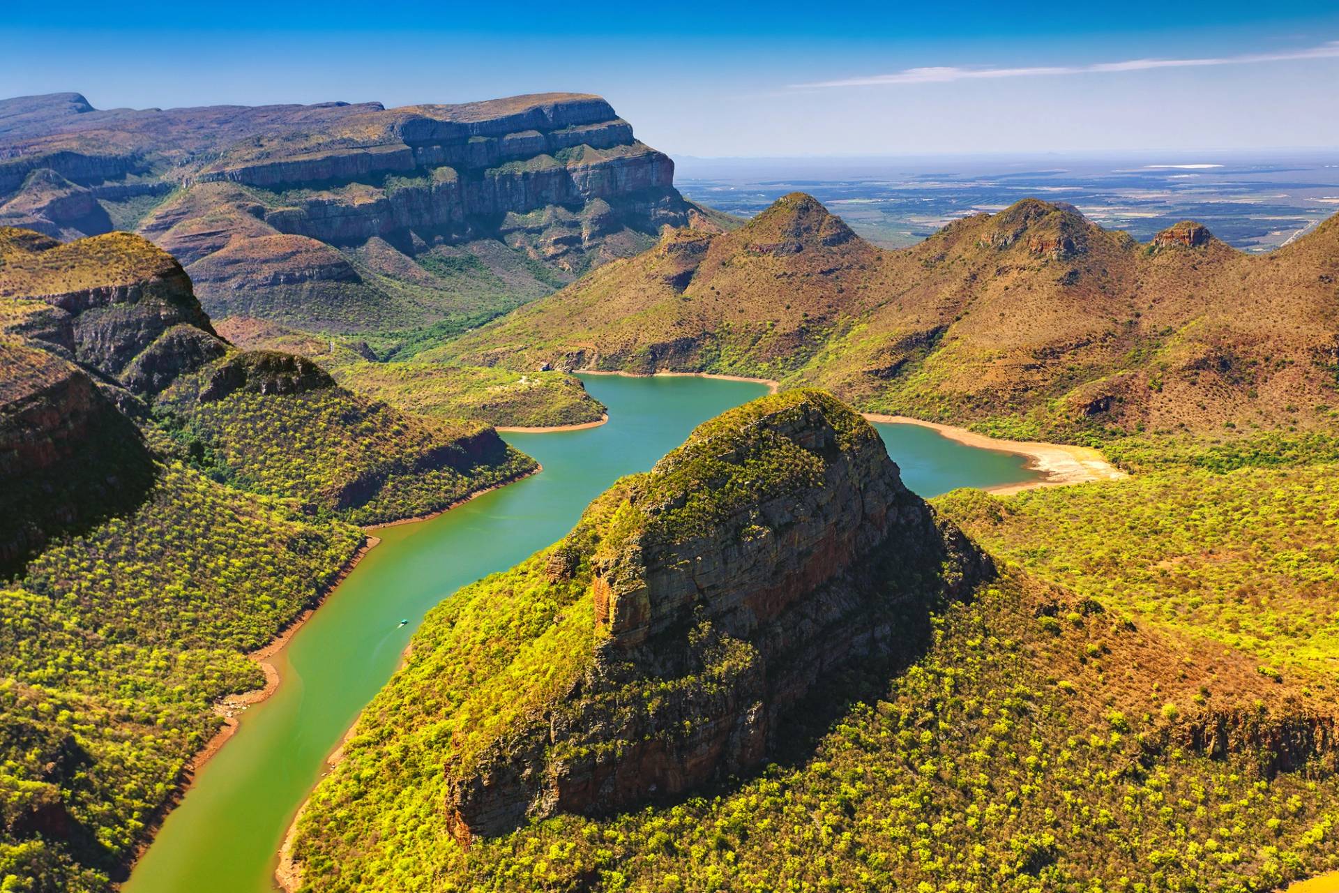 South African lake