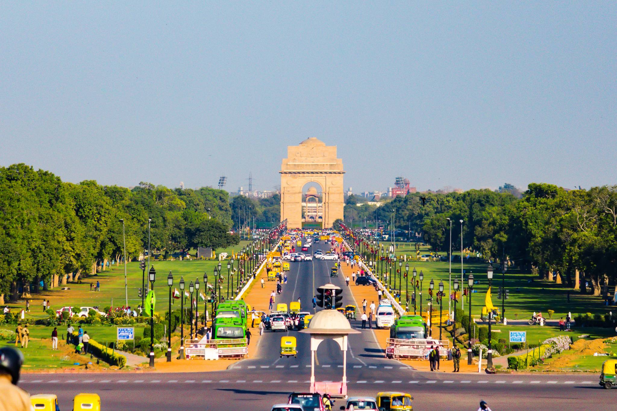 viale con arco