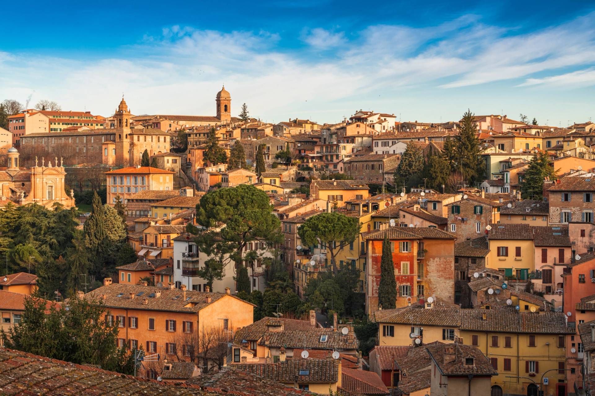old town of perugia