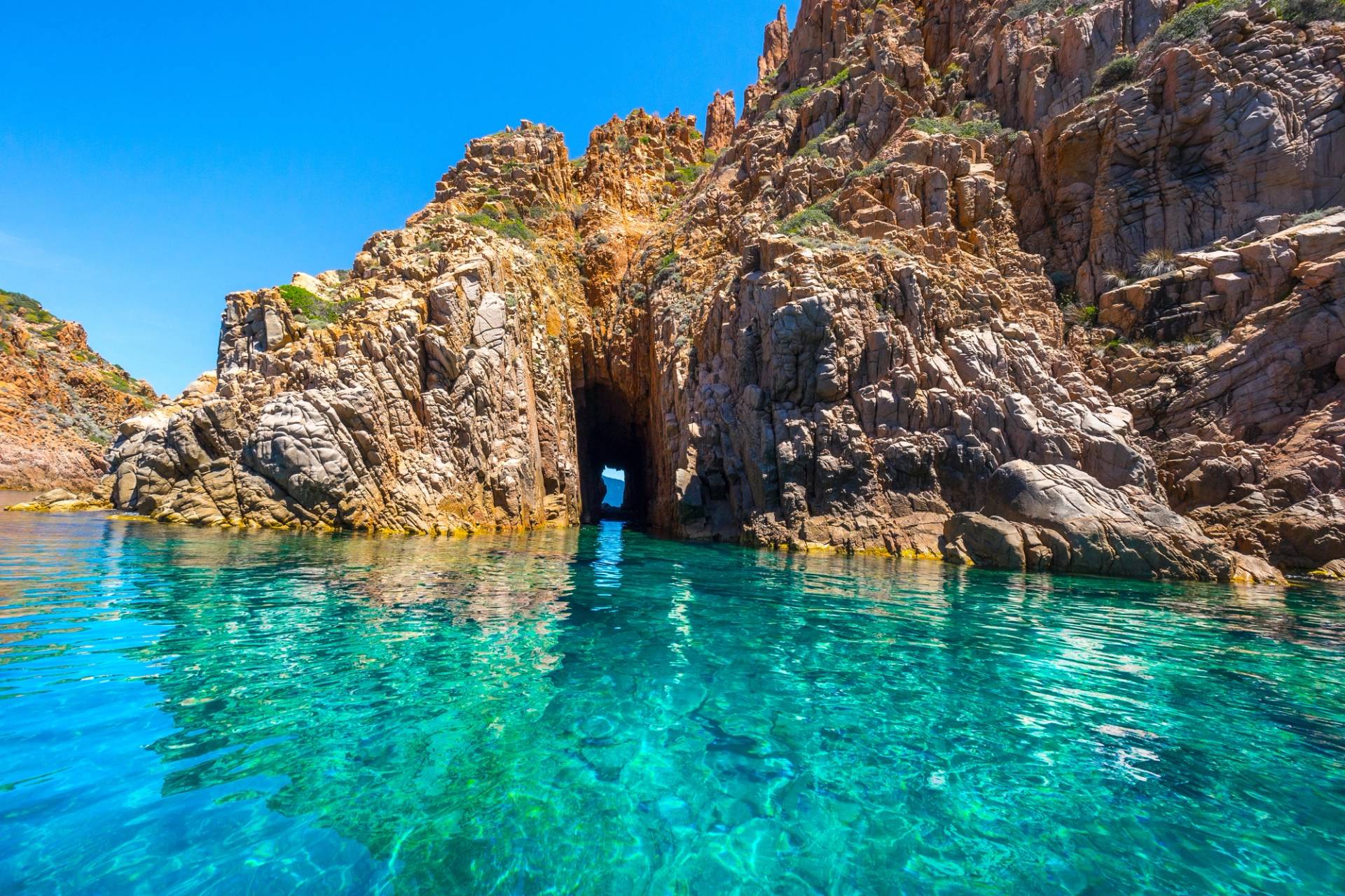 sea in calan che piana
