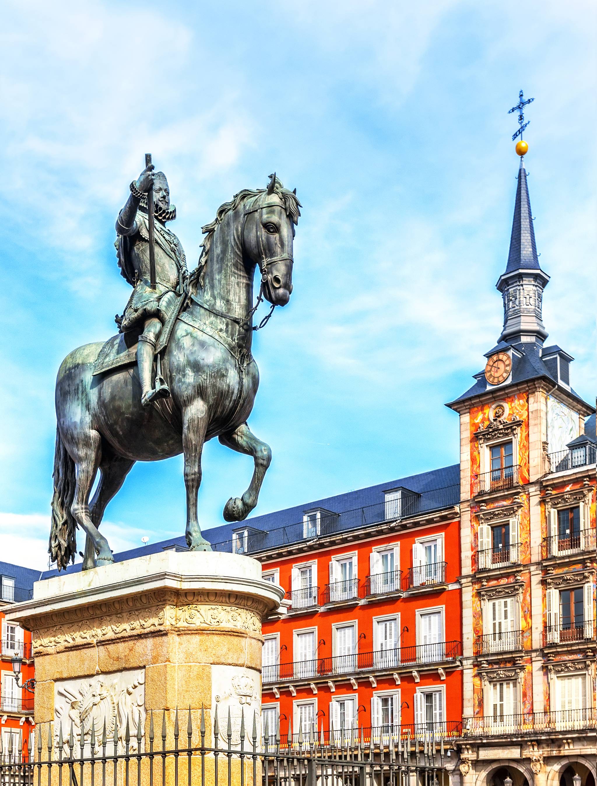 statua a madrid