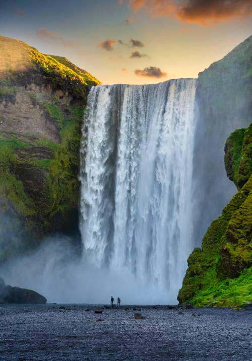 Skogafoss waterfall