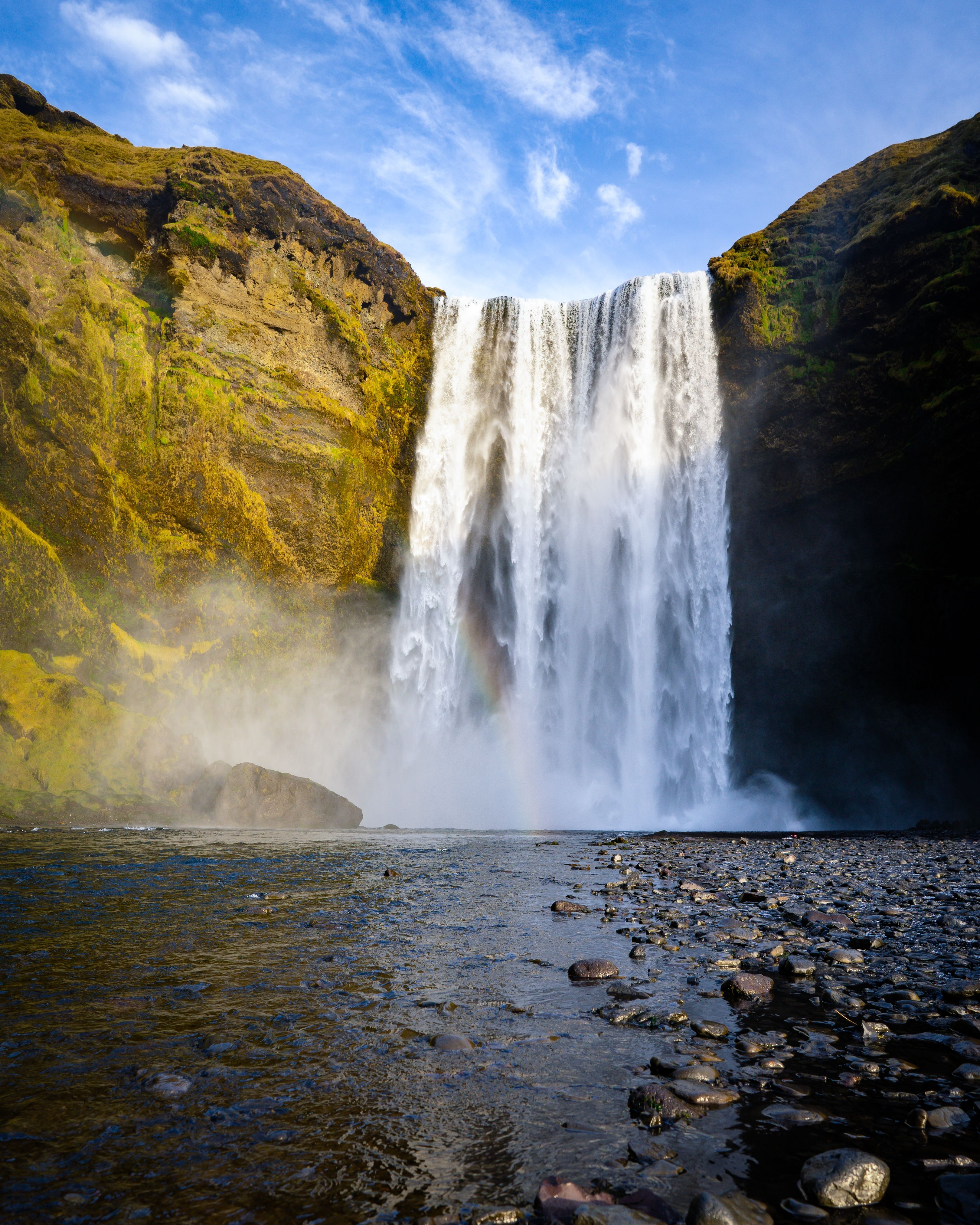 cascata skogafoss islanda