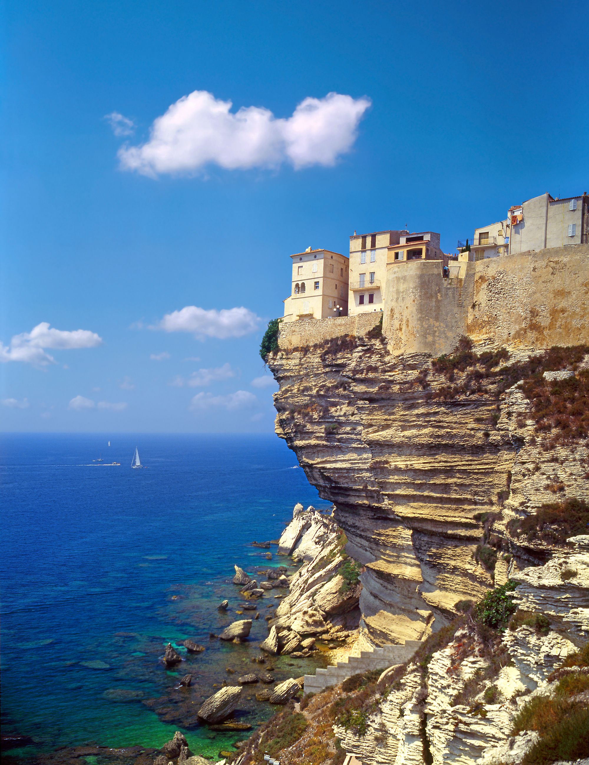 scogliera bonifacio corsica