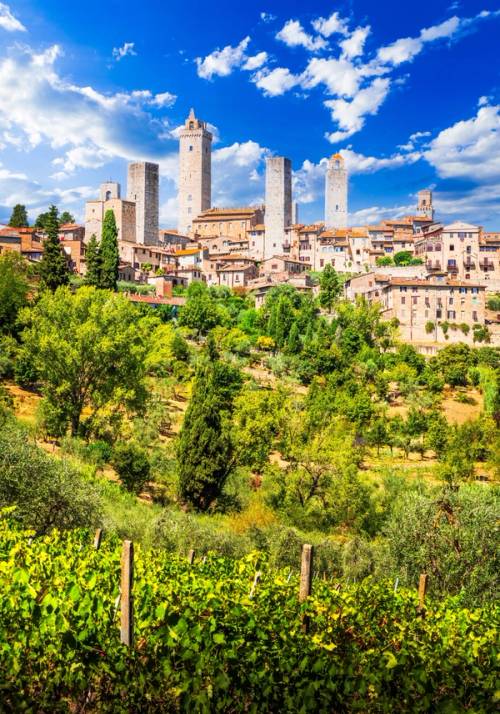 hill san gimignano