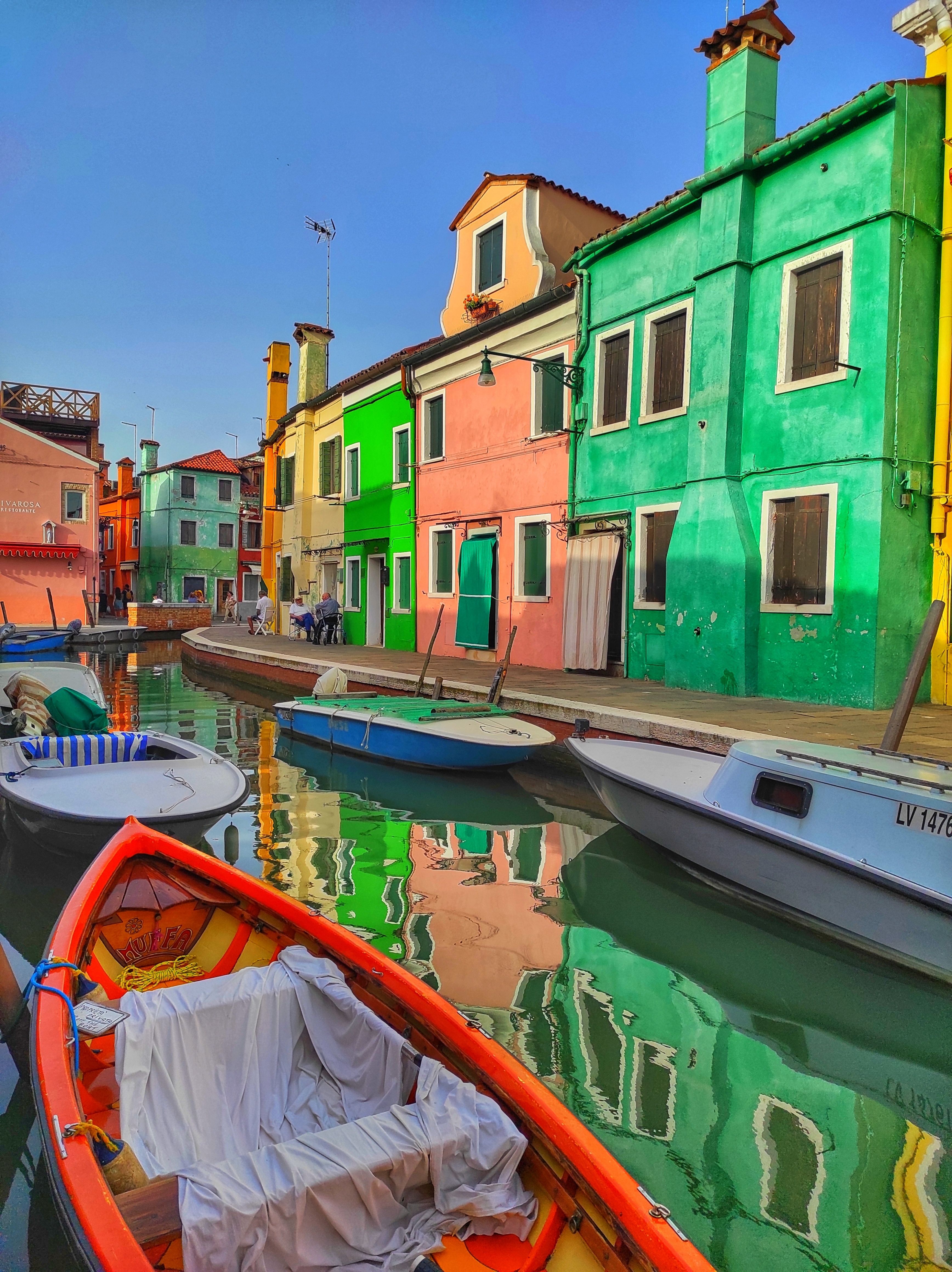 colorfull houses in burano