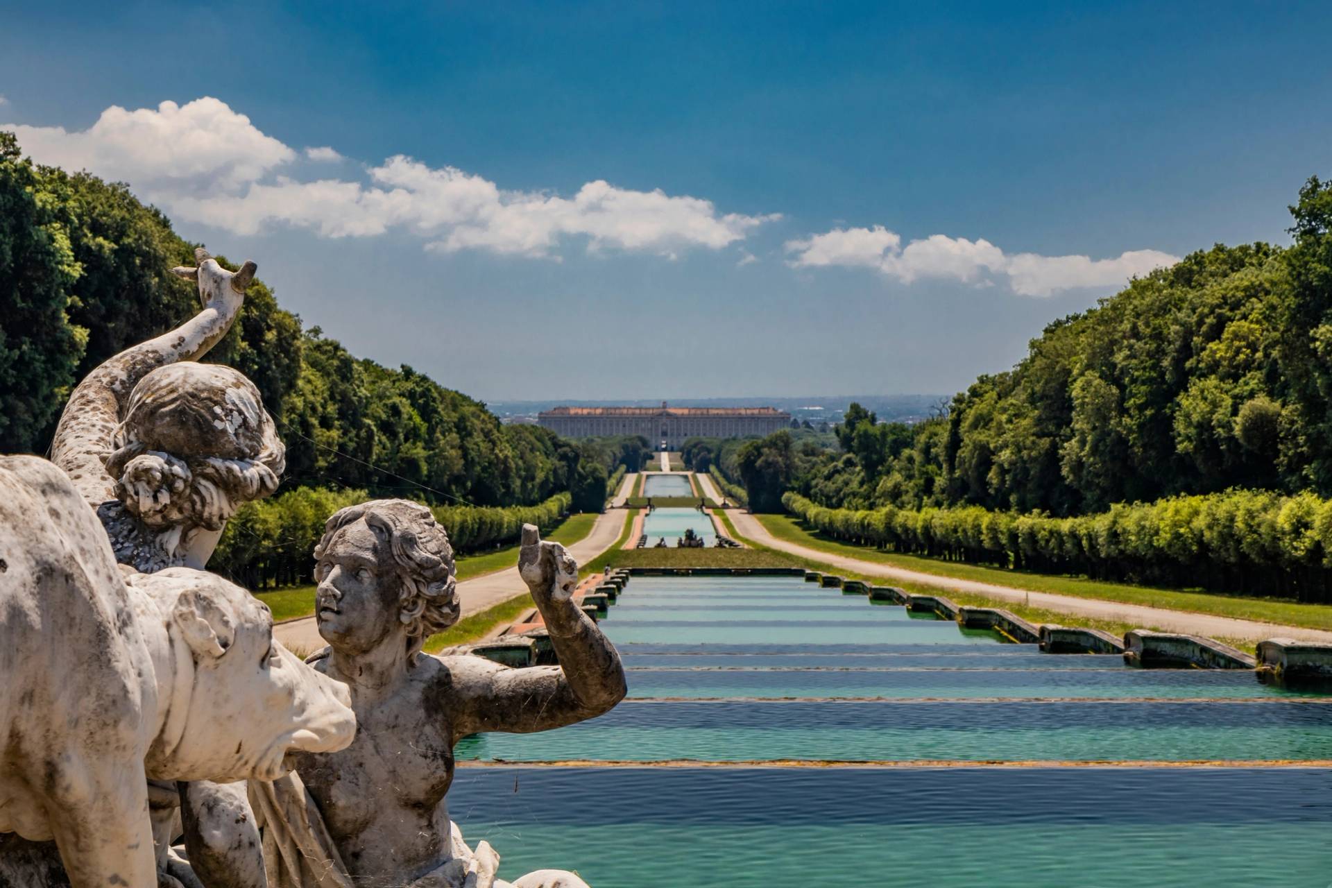 parco della reggia di caserta