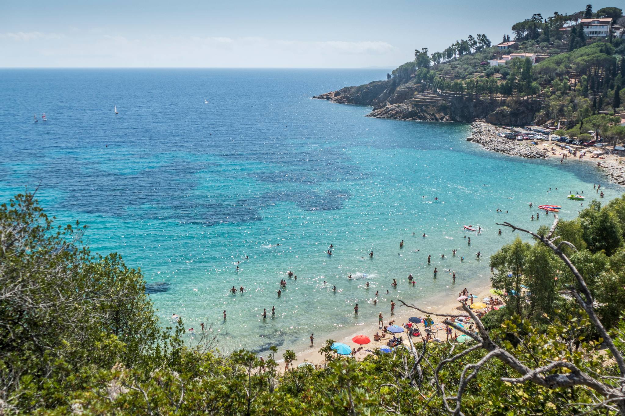 spiaggia isola del giglio