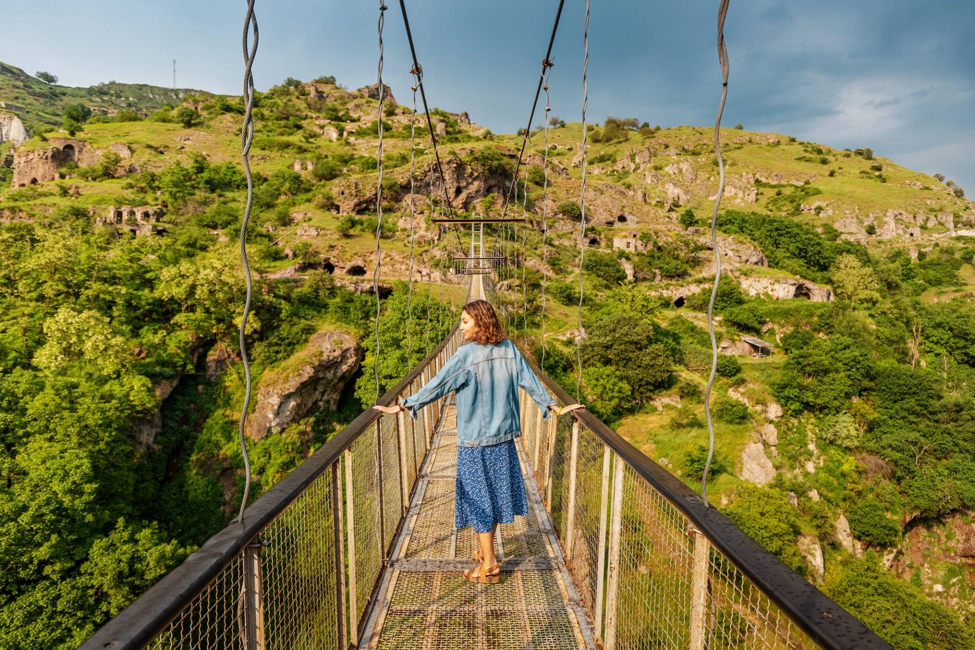 ponte tibetano di khndzoresk