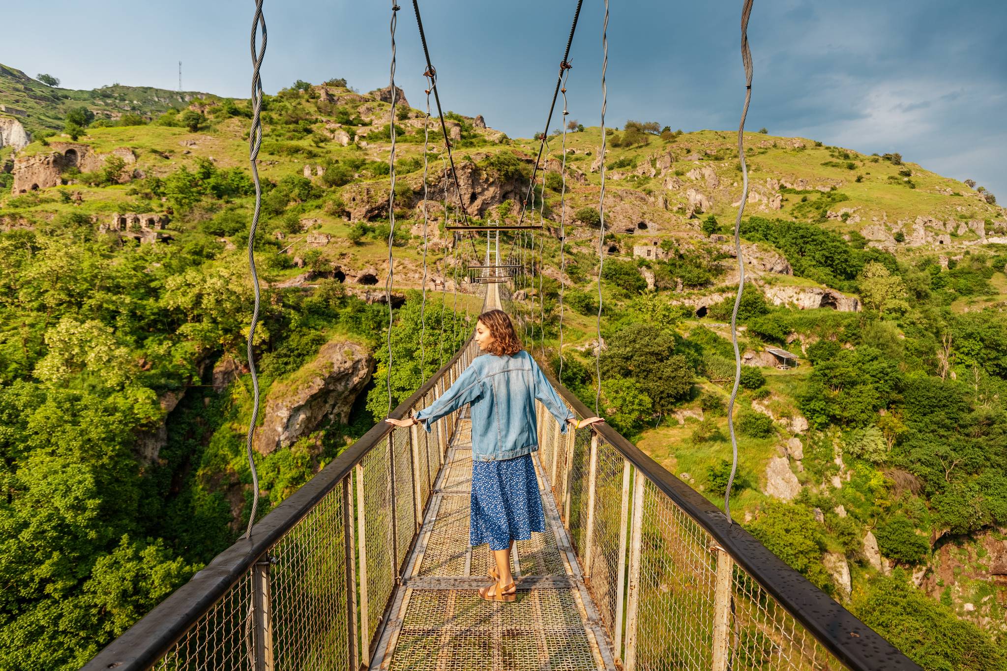 ponte tibetano di khndzoresk