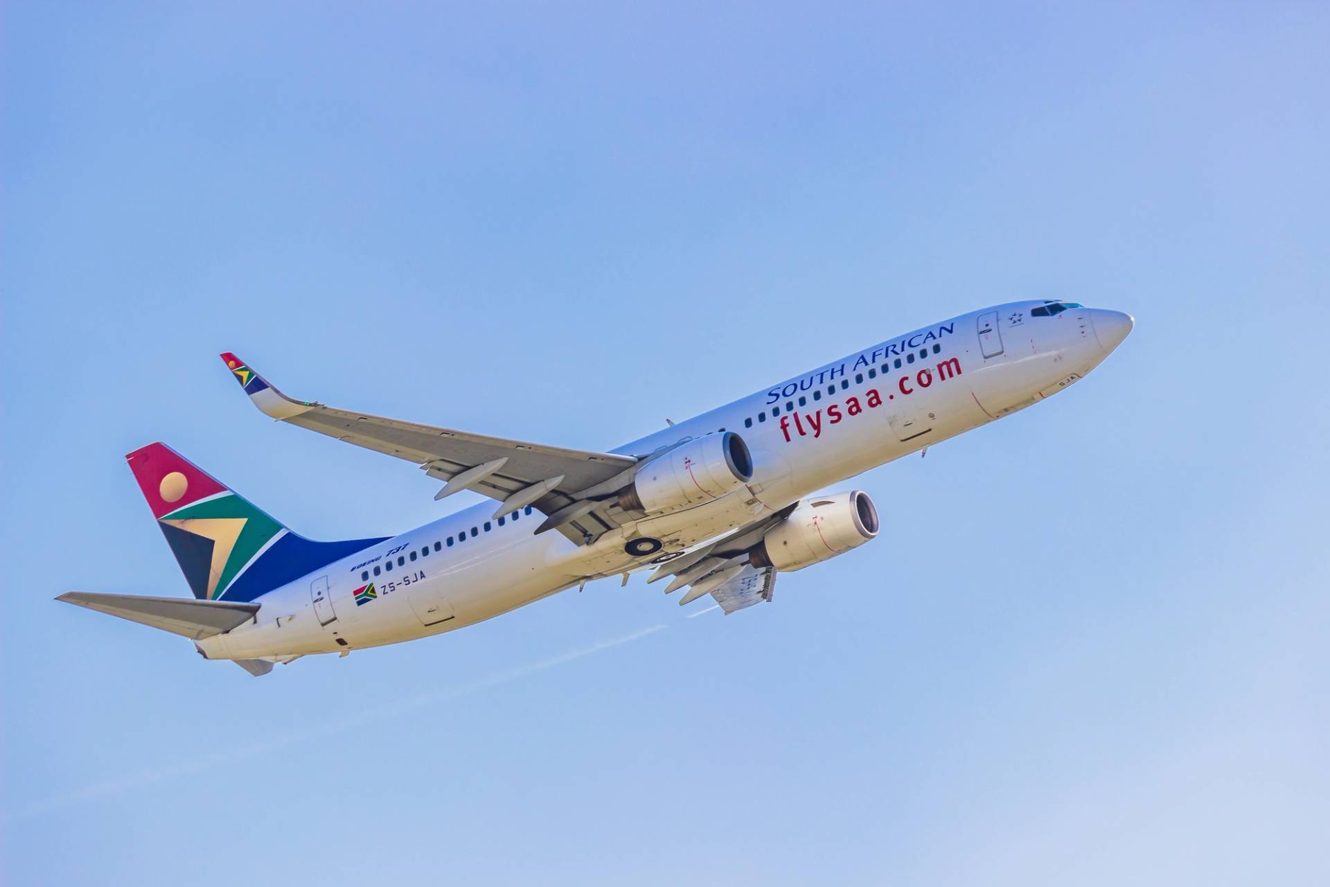 aereo in volo