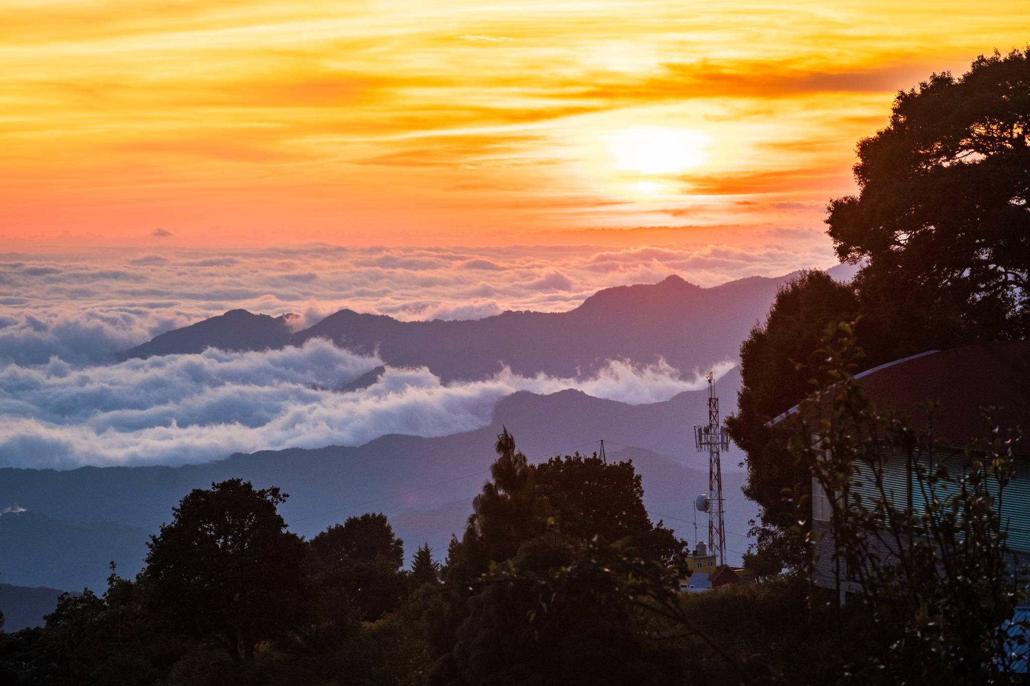 tramonto a san jose costa rica