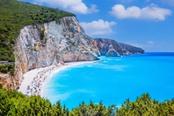 spiaggia lefkada grecia