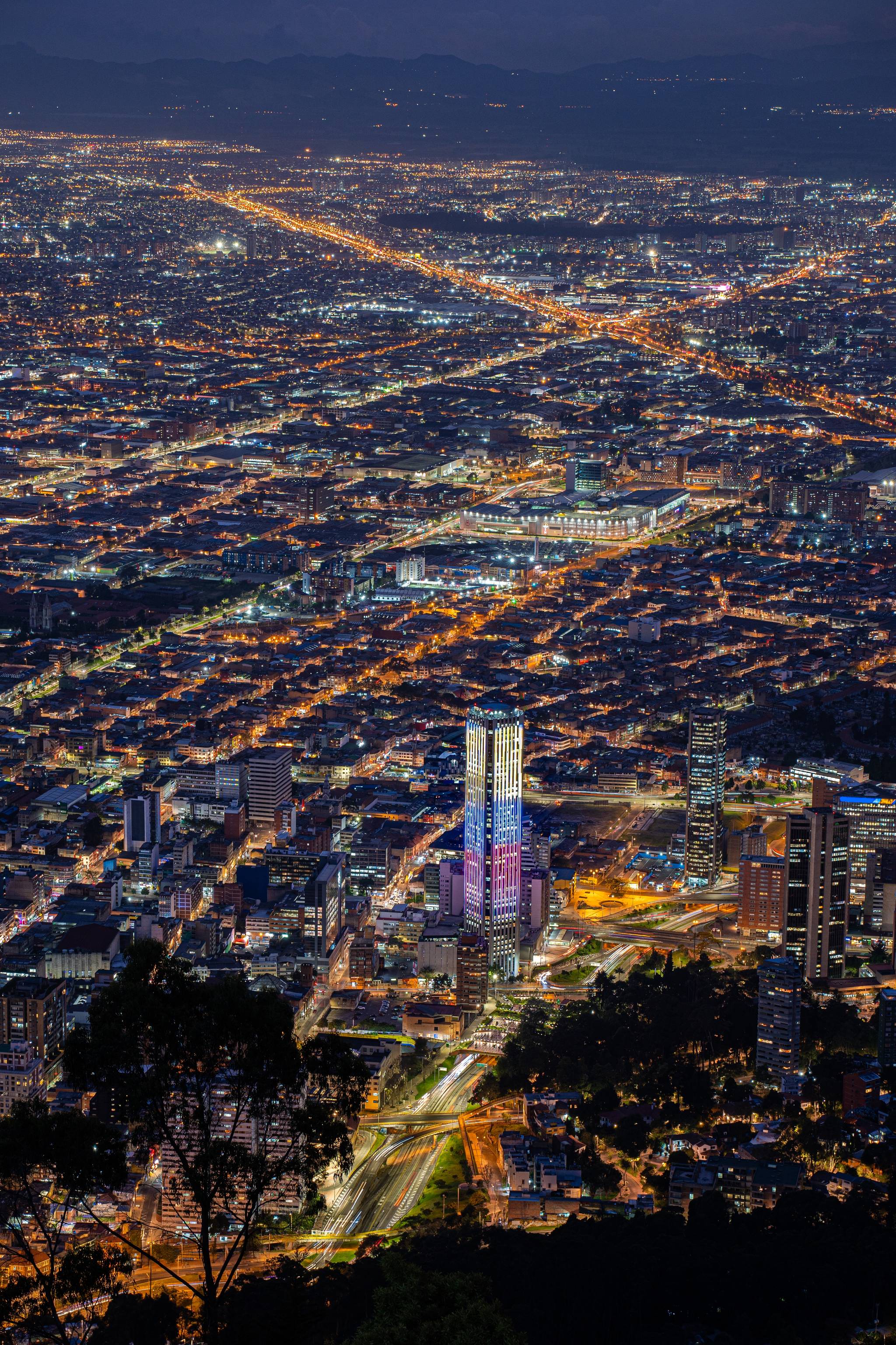 bogota di sera