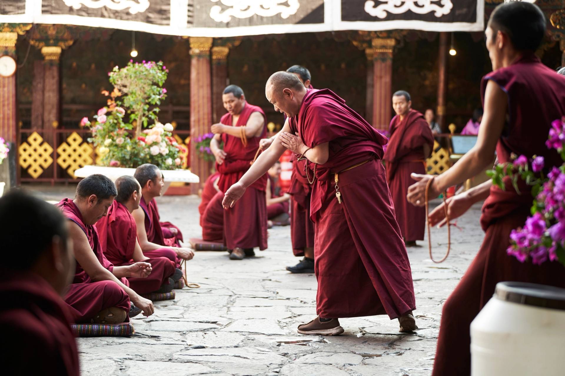 monaci del tibet