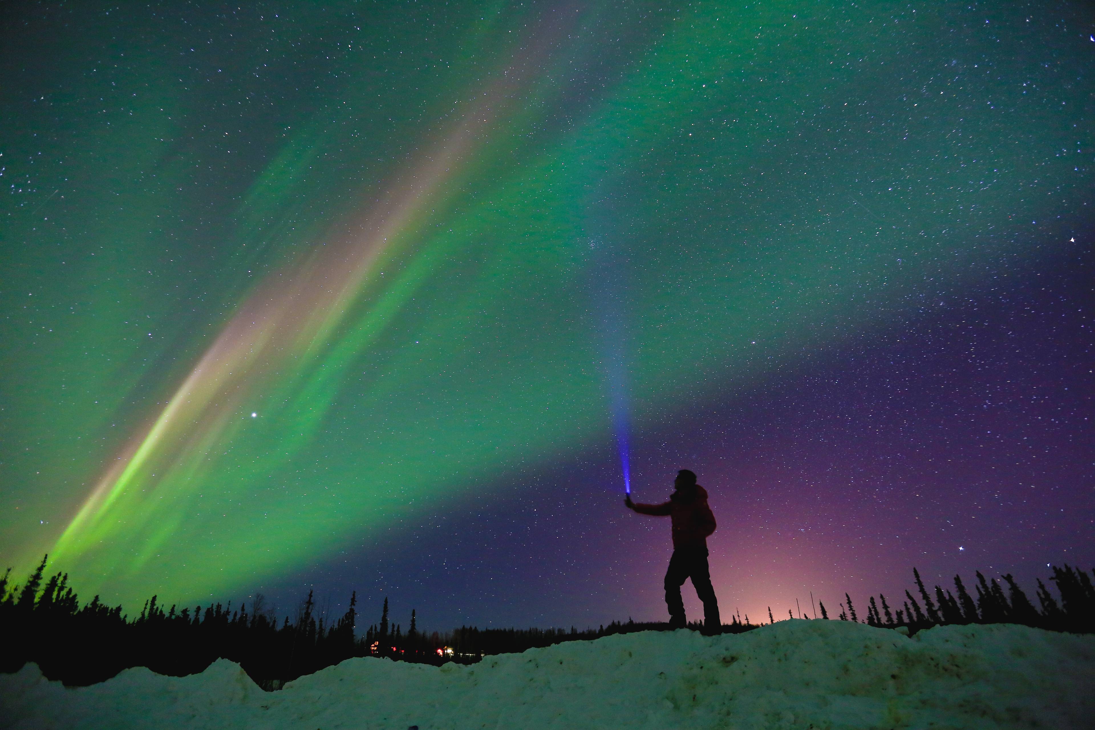 aurora boreale firebanks alaska