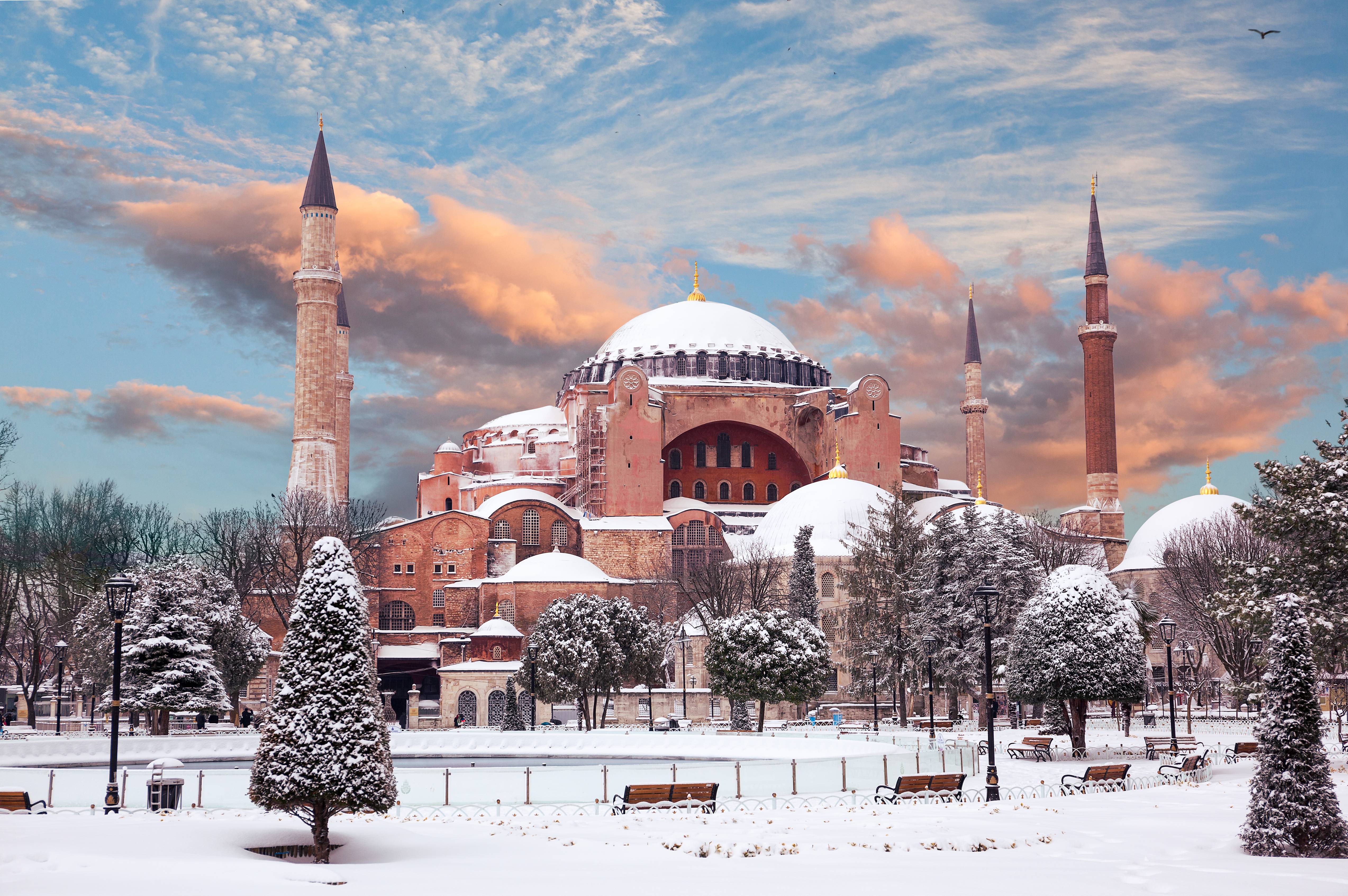 chiesa sofia istanbul neve