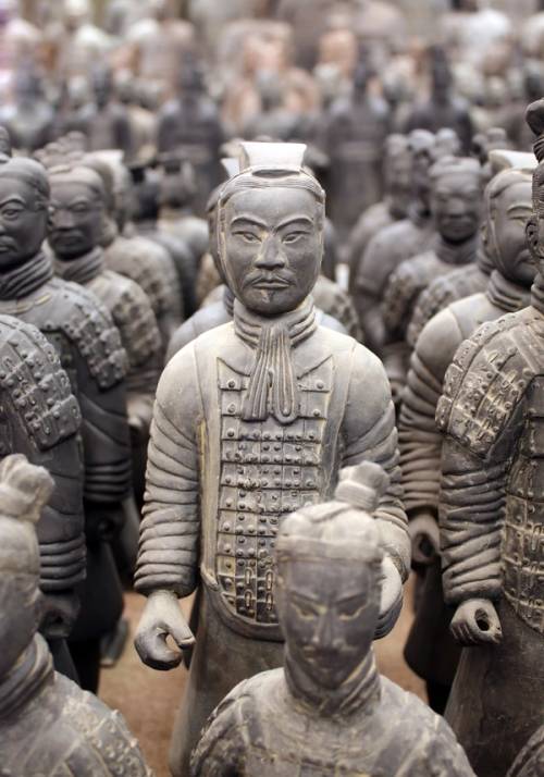 statuetta esercito di terracotta xian