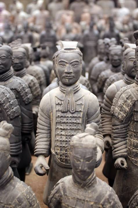 statuetta esercito di terracotta xian