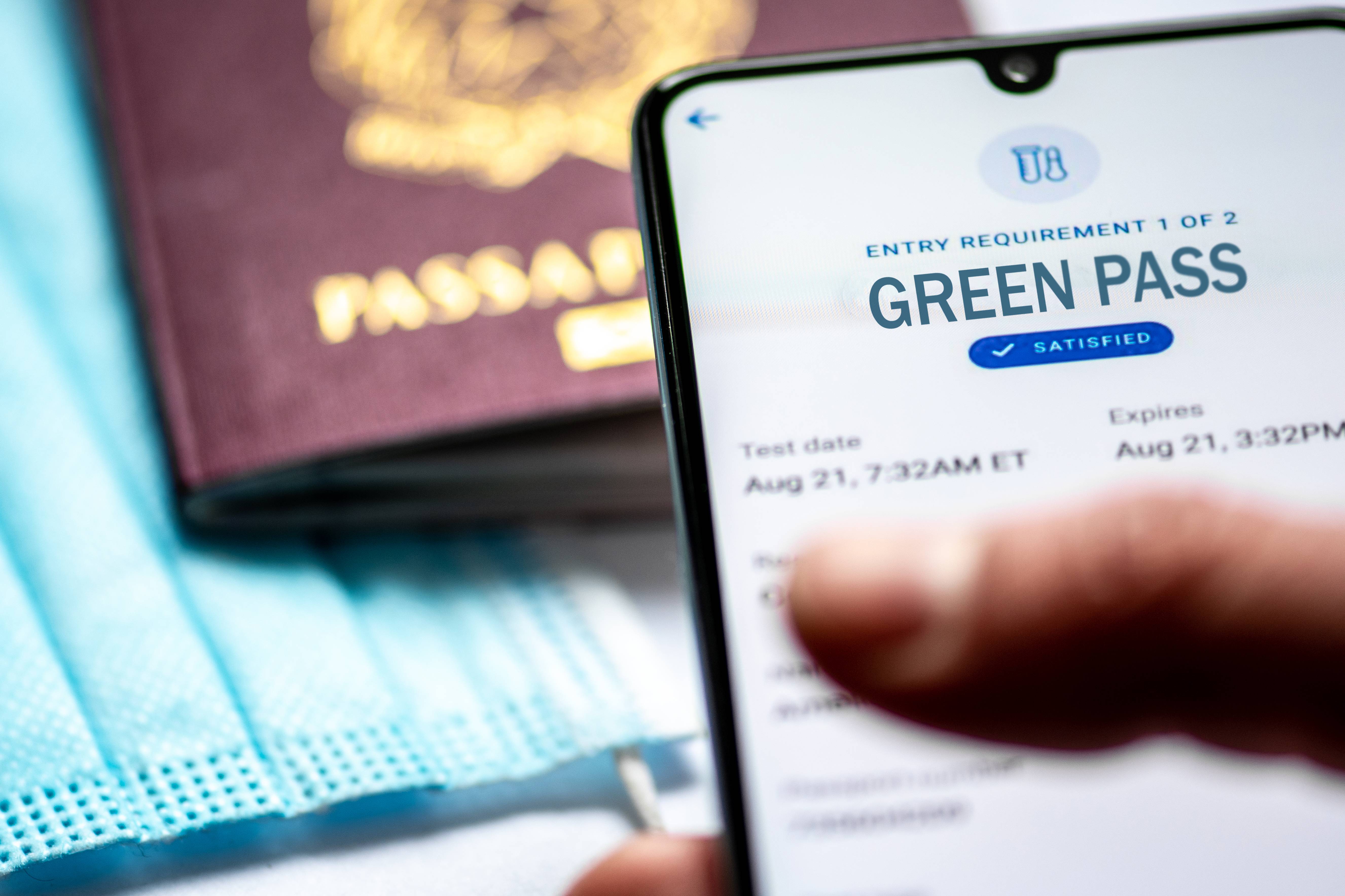 green pass italia per viaggiare tra regioni