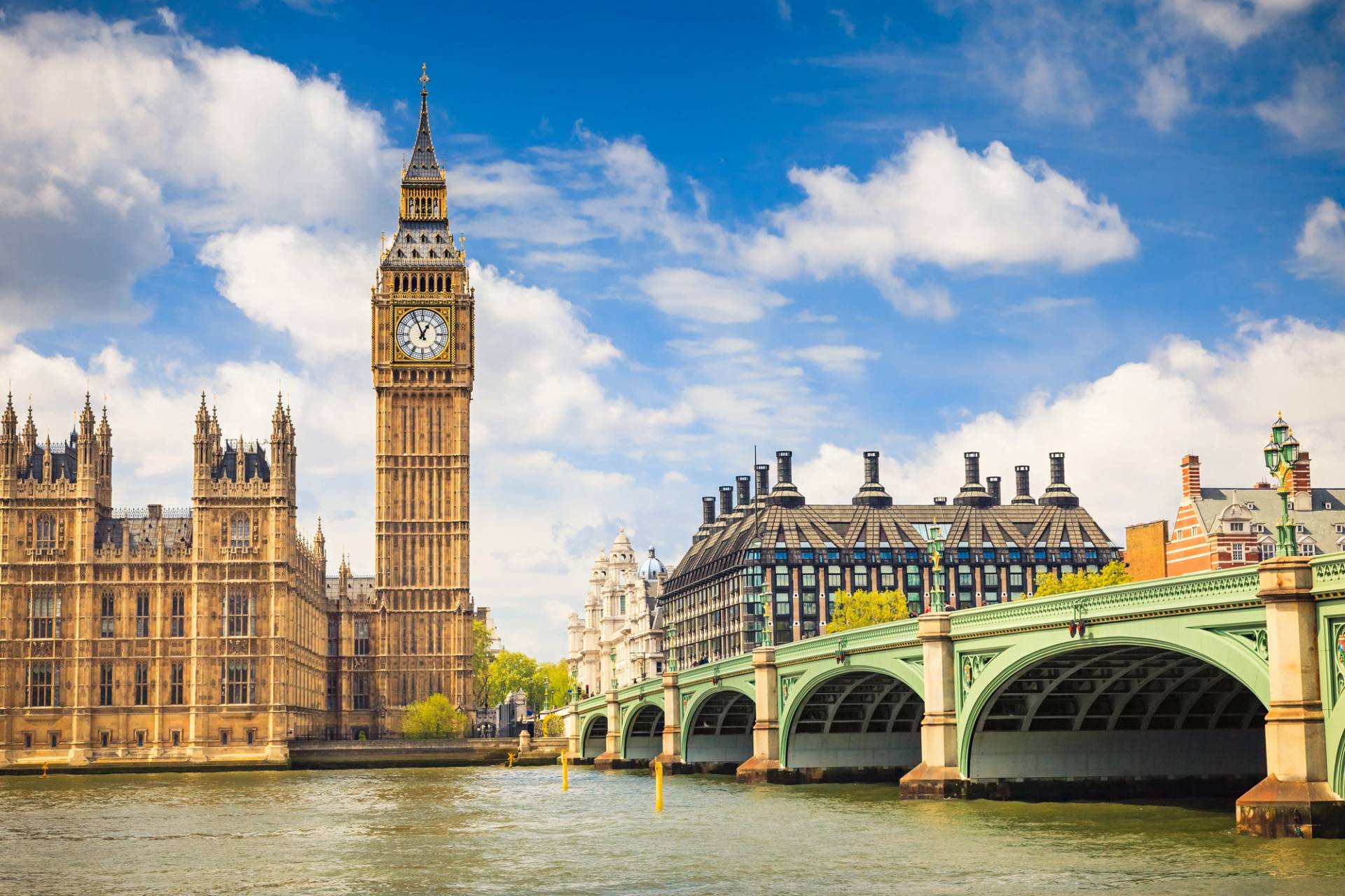 big ben e ponte londra inghilterra