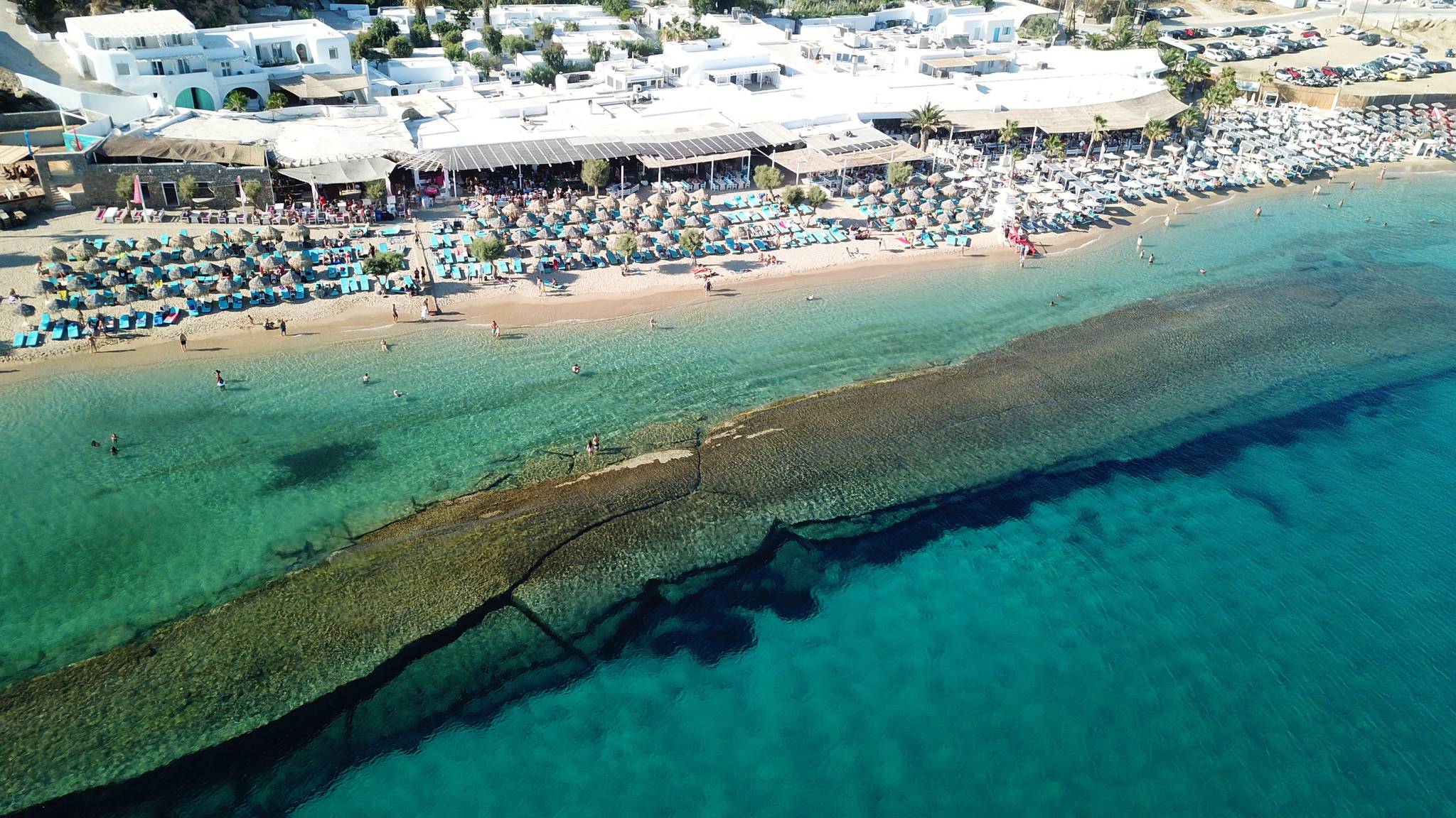 spiaggia paradise beach a mykonos