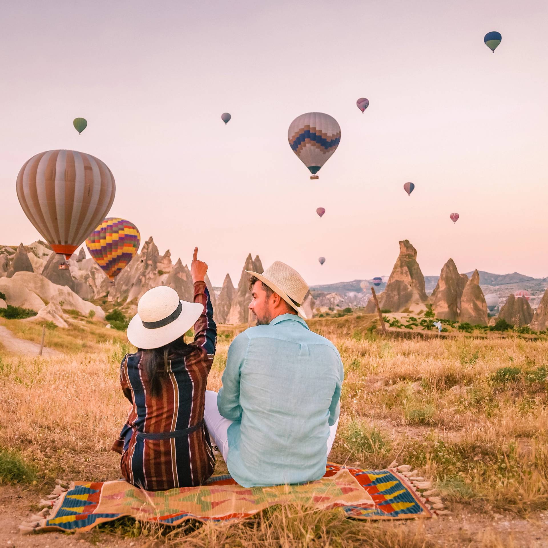 Volando tra Istanbul e Cappadocia