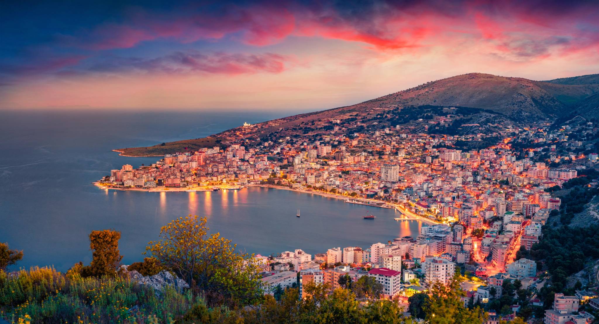 panorama di saranda 