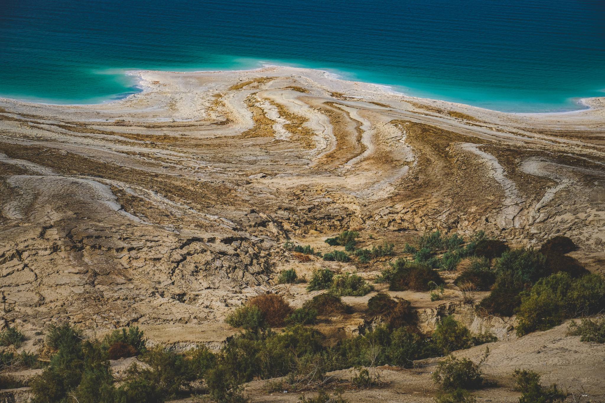 deserto incontra il mar morto