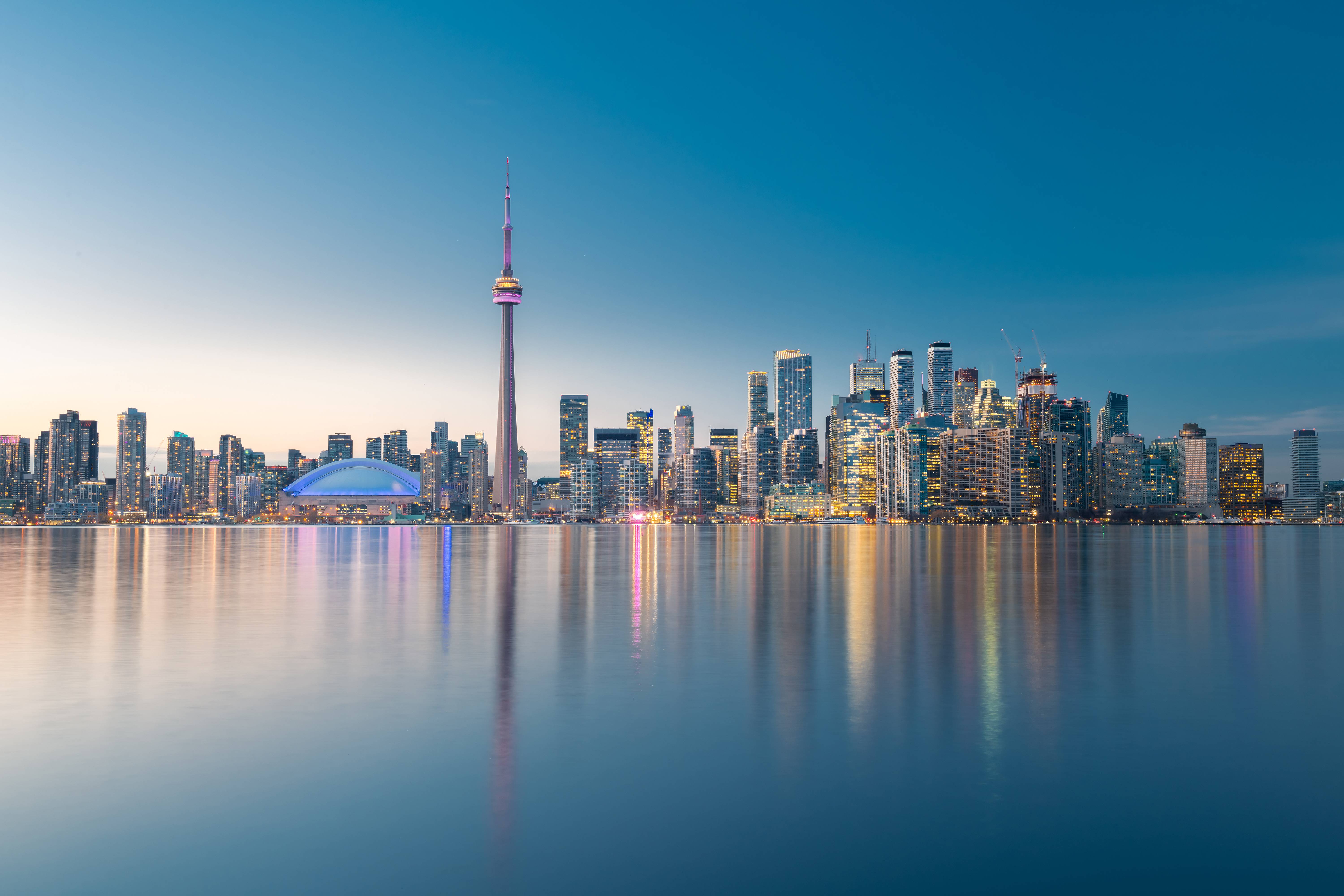 skyline di toronto