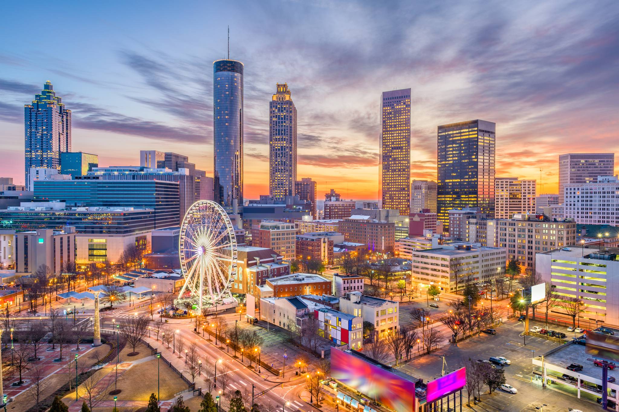 skyline di atlanta