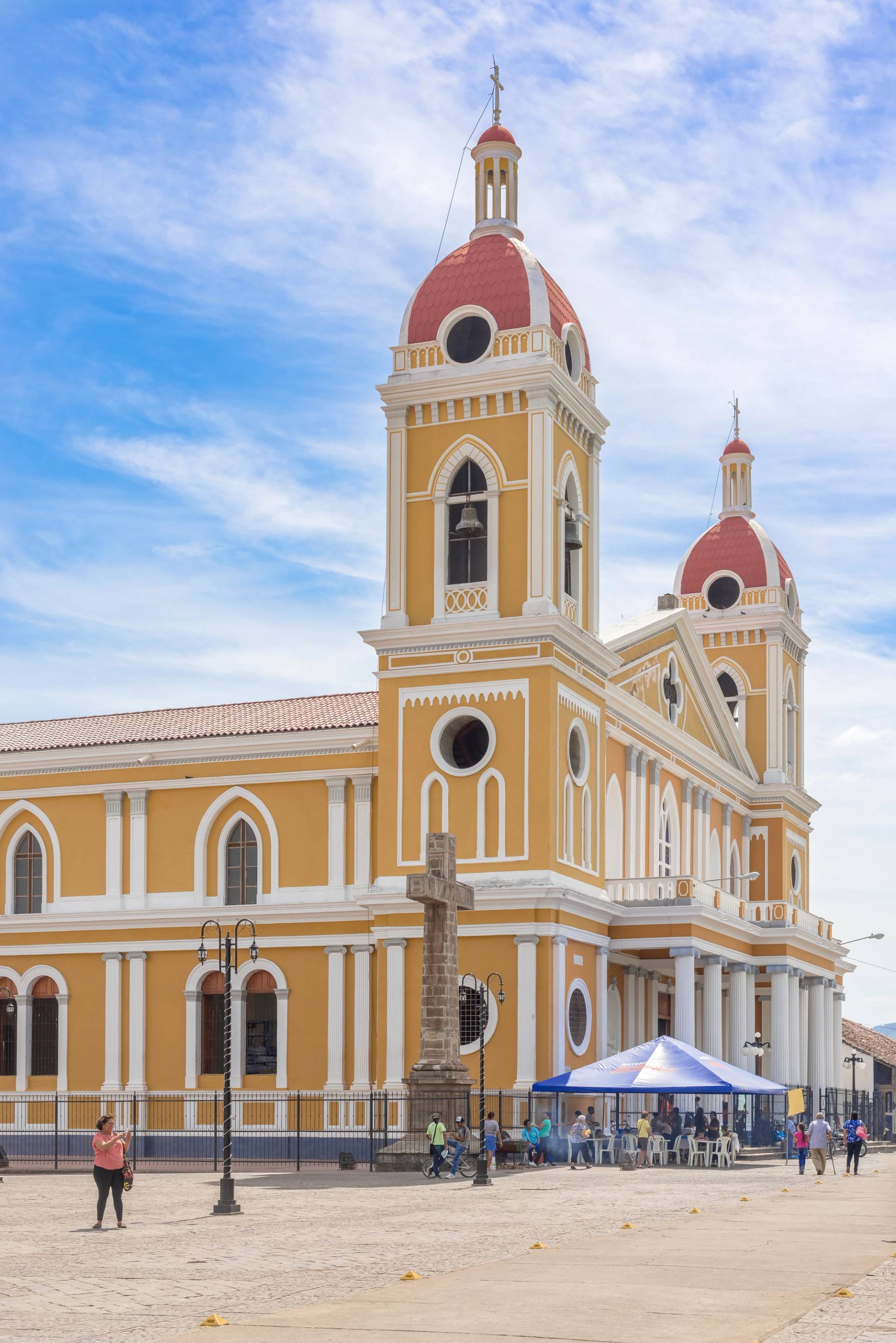 church in Granada, Nicaragua