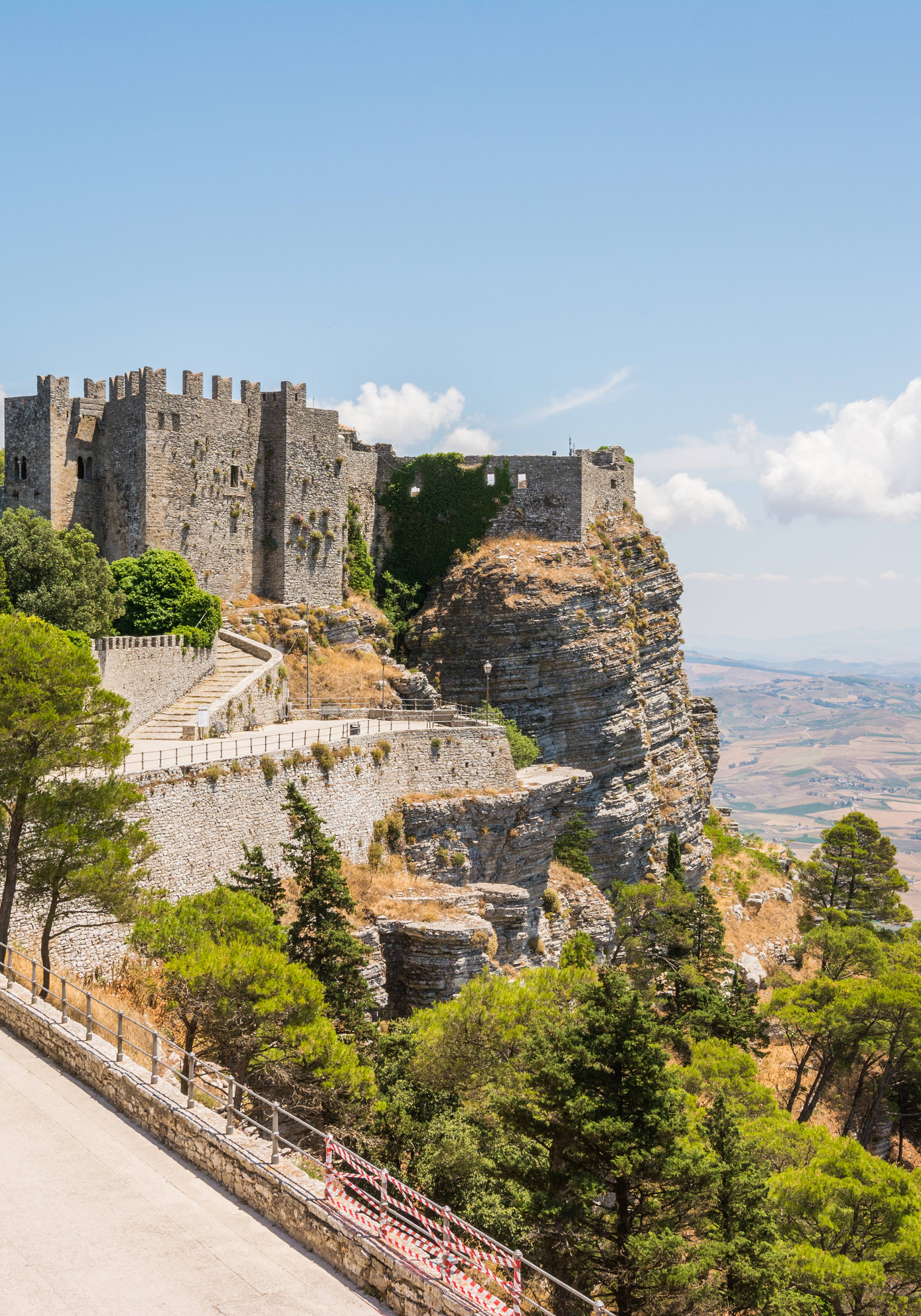 castello di erice sicilia