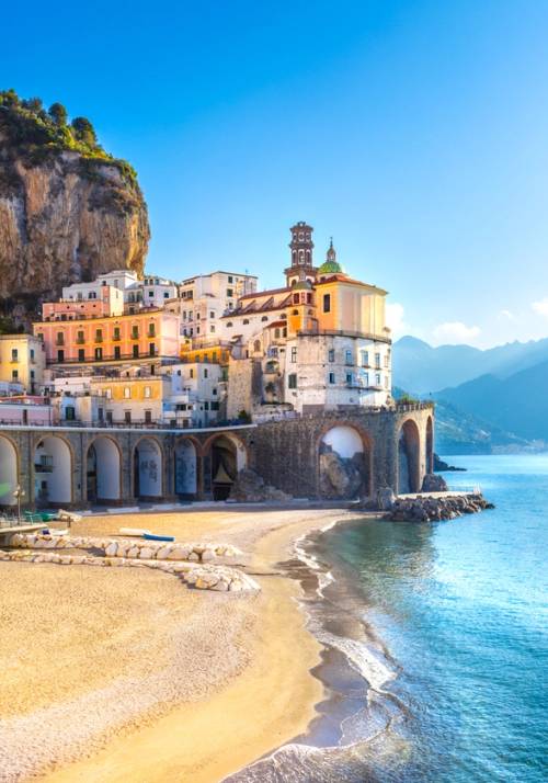 beach in amalfi