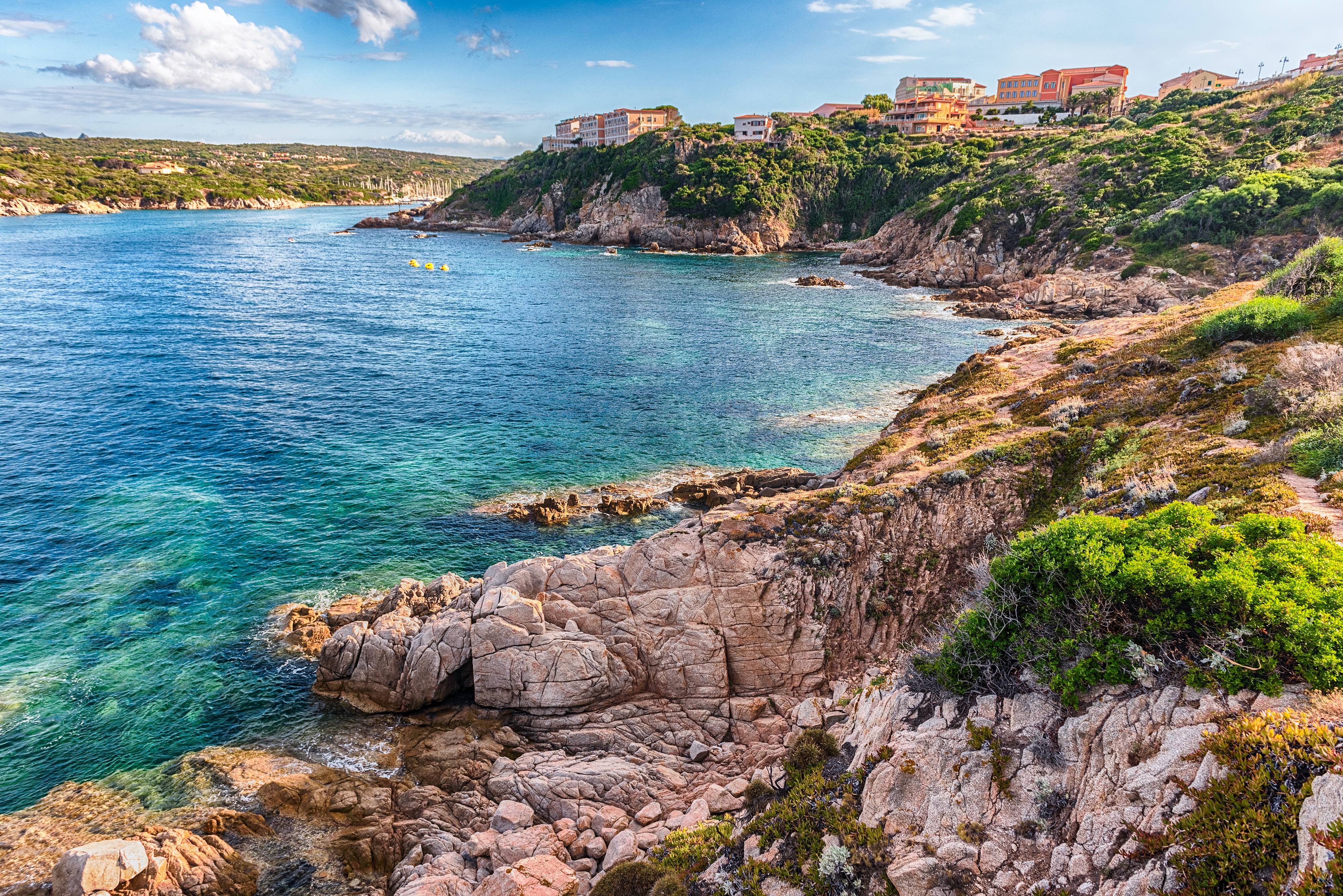 rocks and sea sardinia