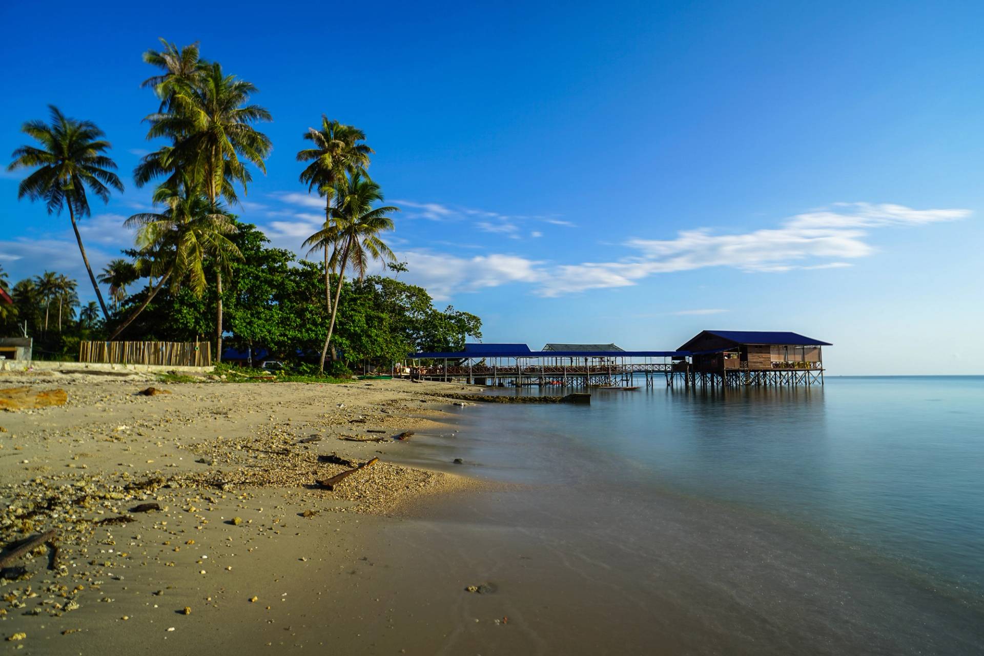 Labuan island beach 