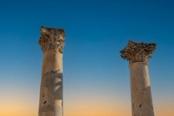 colonne e resti archeologici romani jerash