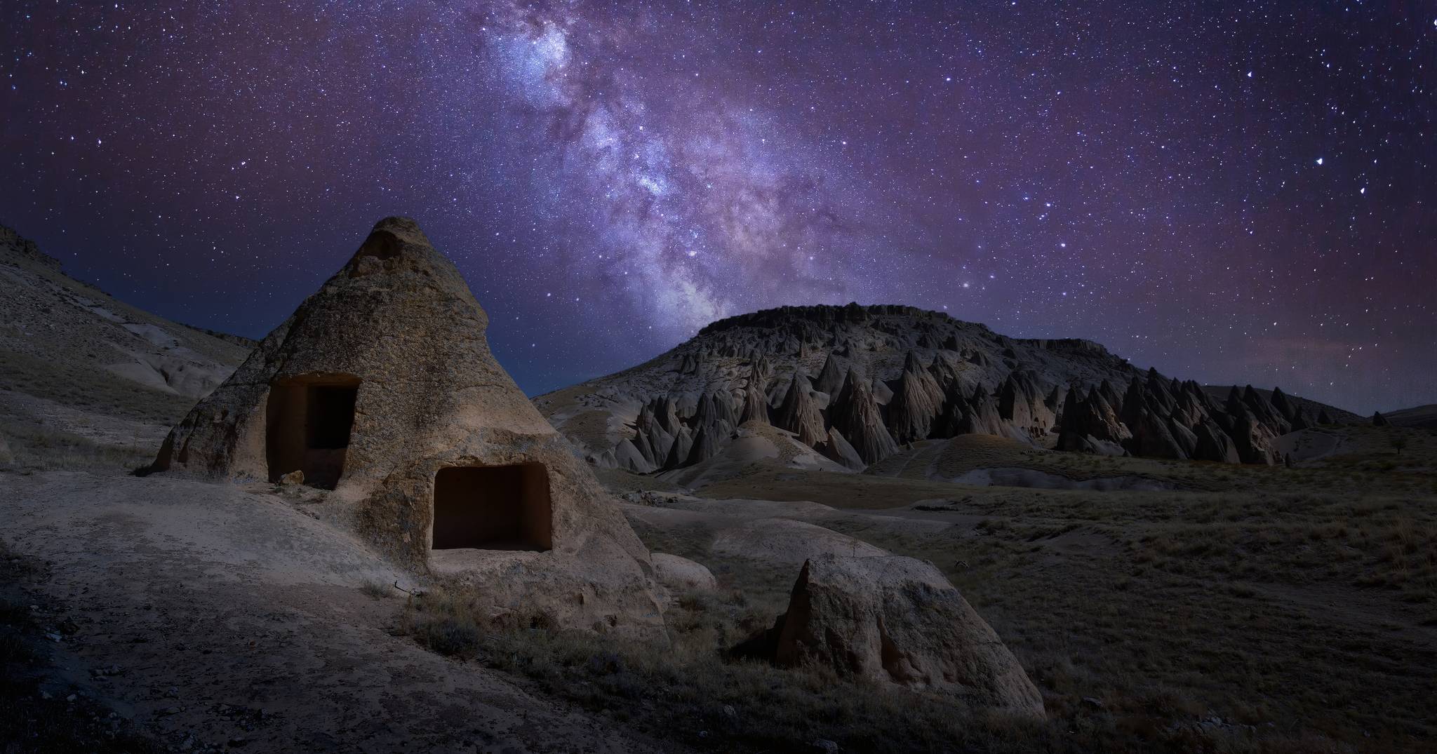 notte valle di ihlara